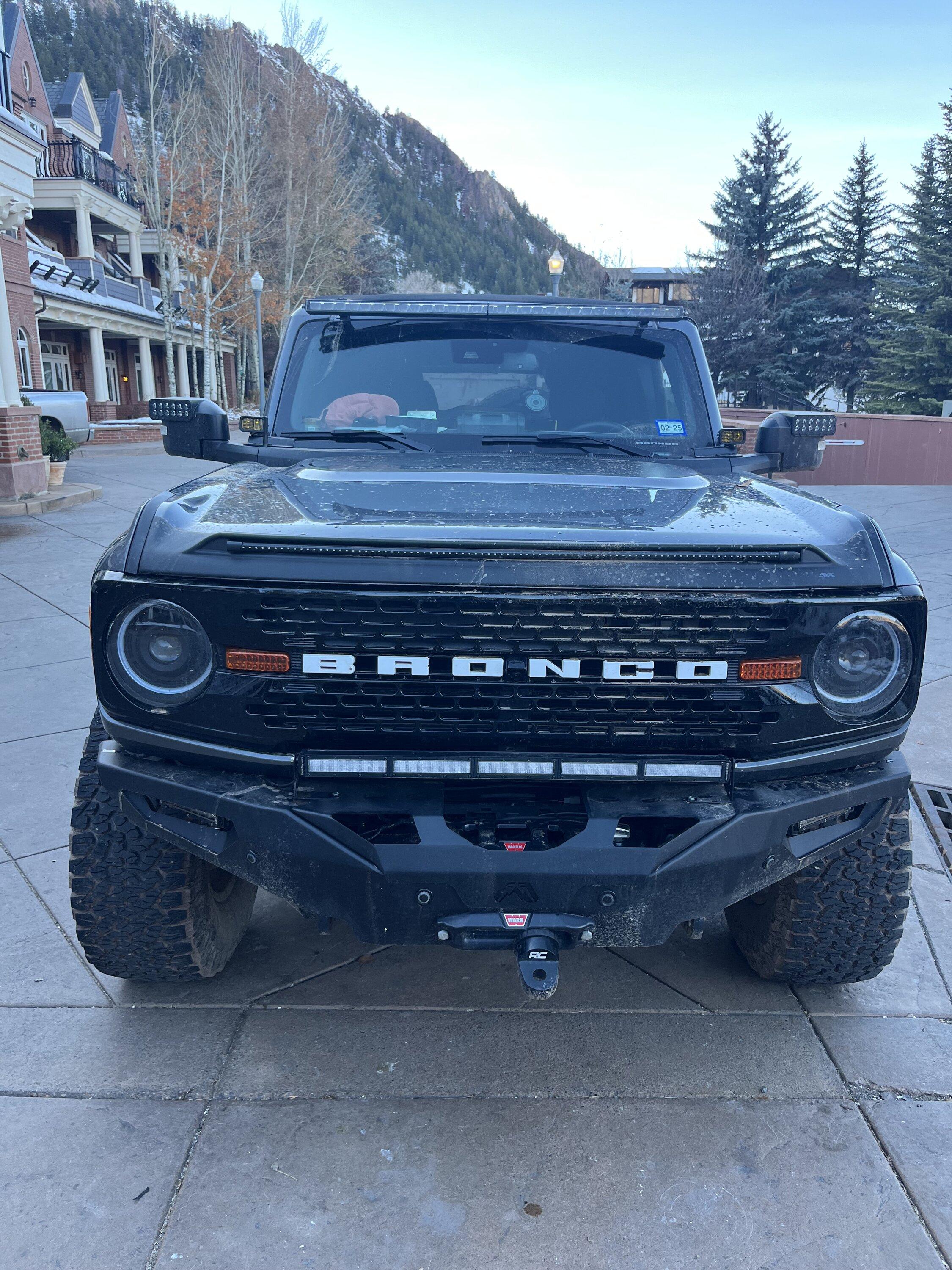 Ford Bronco Build progress - 2023 Wildtrak in Texas IMG_7061