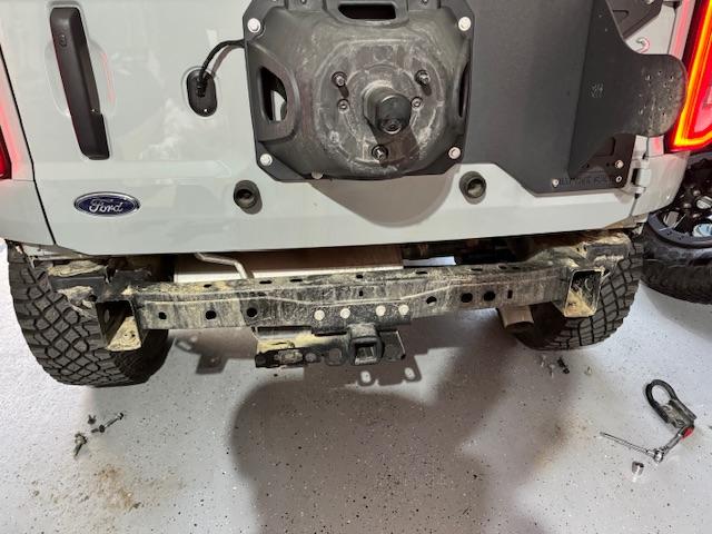 Ford Bronco Turn Offroad bumper installed pics IMG_0632