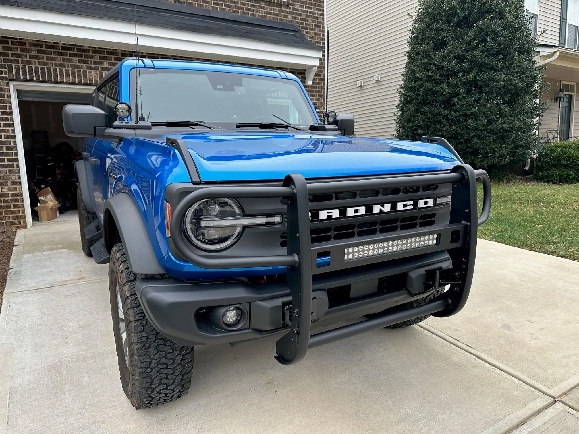 Ford Bronco 2door CB Radio install placement TAC-mod-bumper-003