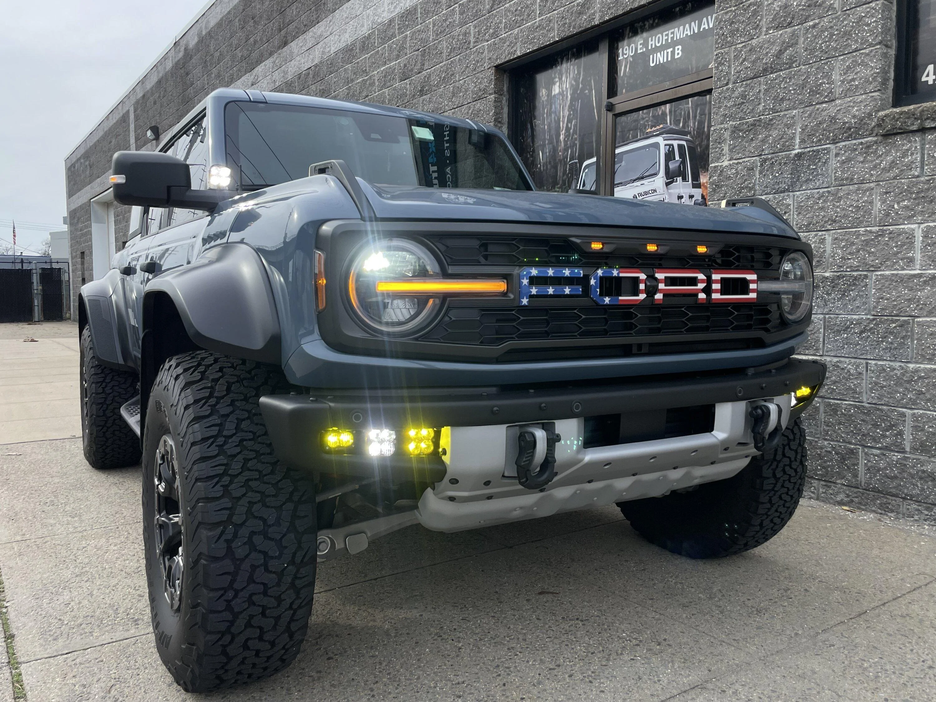 Ford Bronco Baja Designs Fogs + A-Pillars Installed Photo Feb 12 2024, 2 14 41 PM