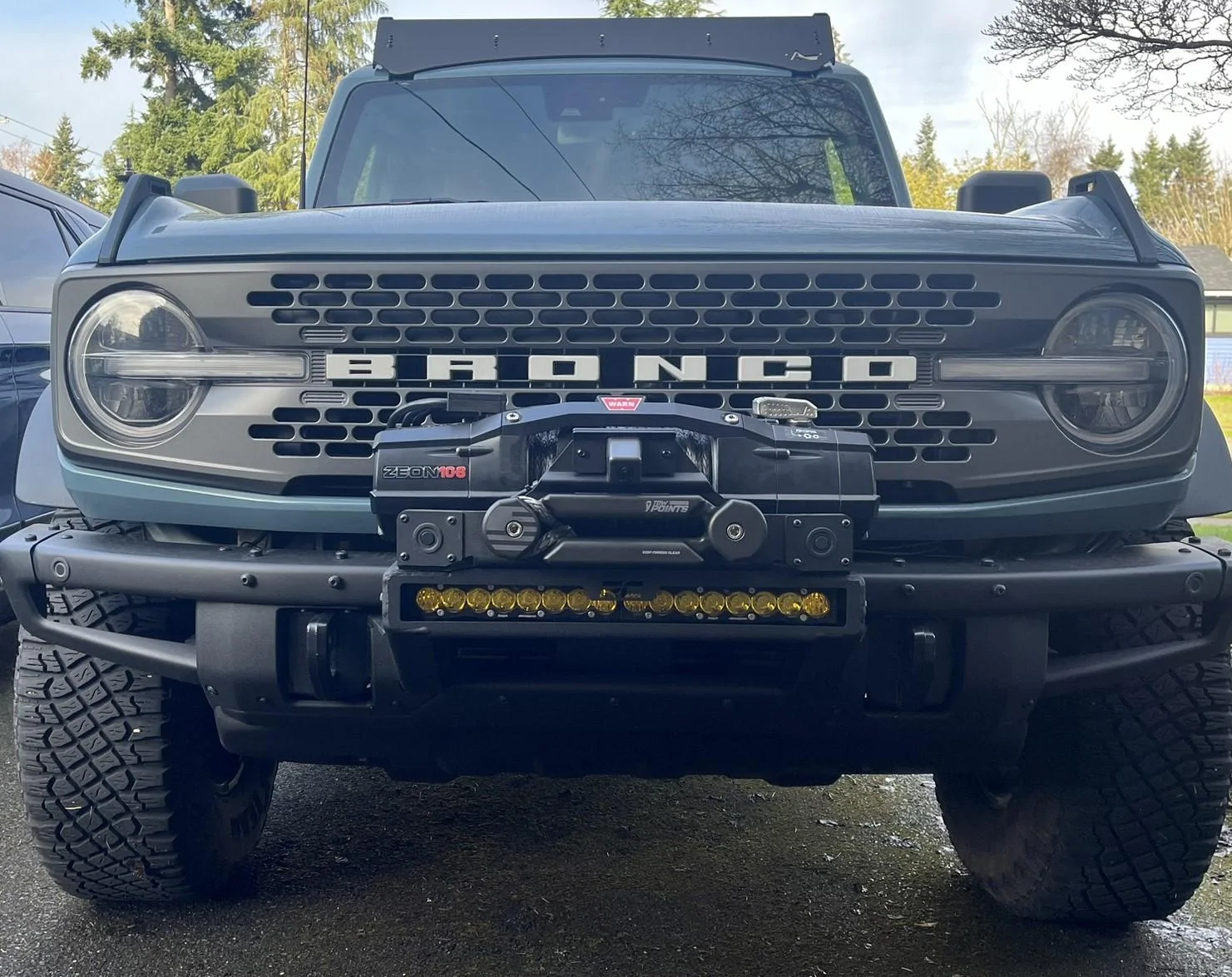 Ford Bronco RC High Winch Mount & Winch Install w/ Control Box Relocation IMG_6412