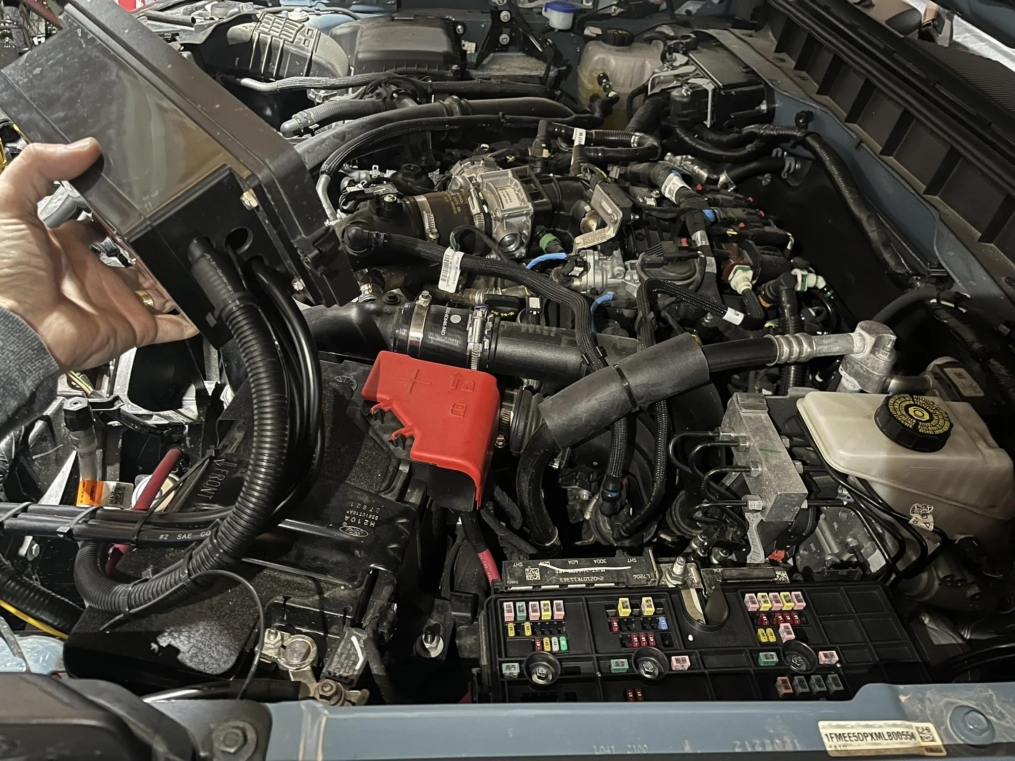 Ford Bronco RC High Winch Mount & Winch Install w/ Control Box Relocation IMG_6379