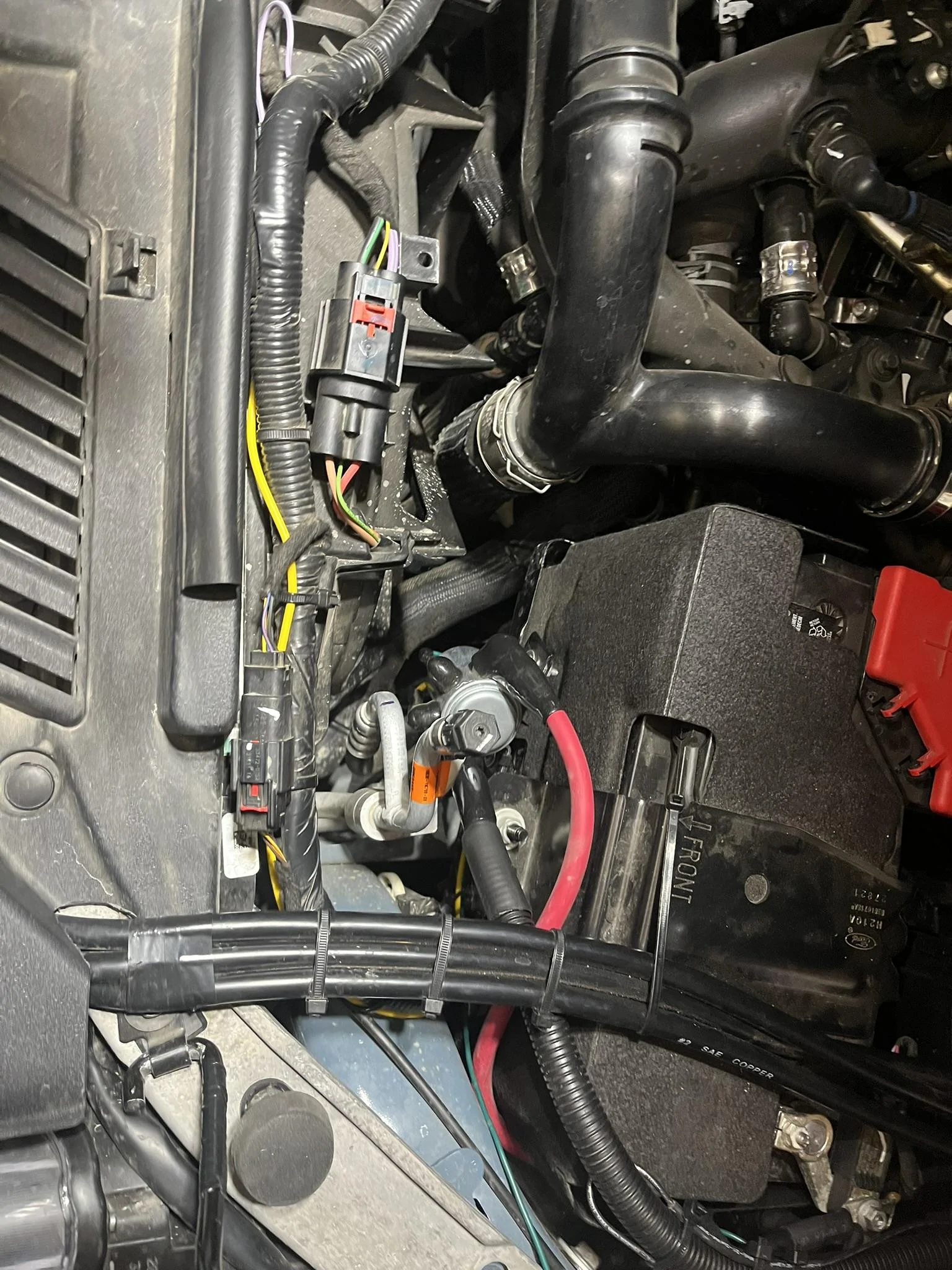 Ford Bronco RC High Winch Mount & Winch Install w/ Control Box Relocation IMG_6386