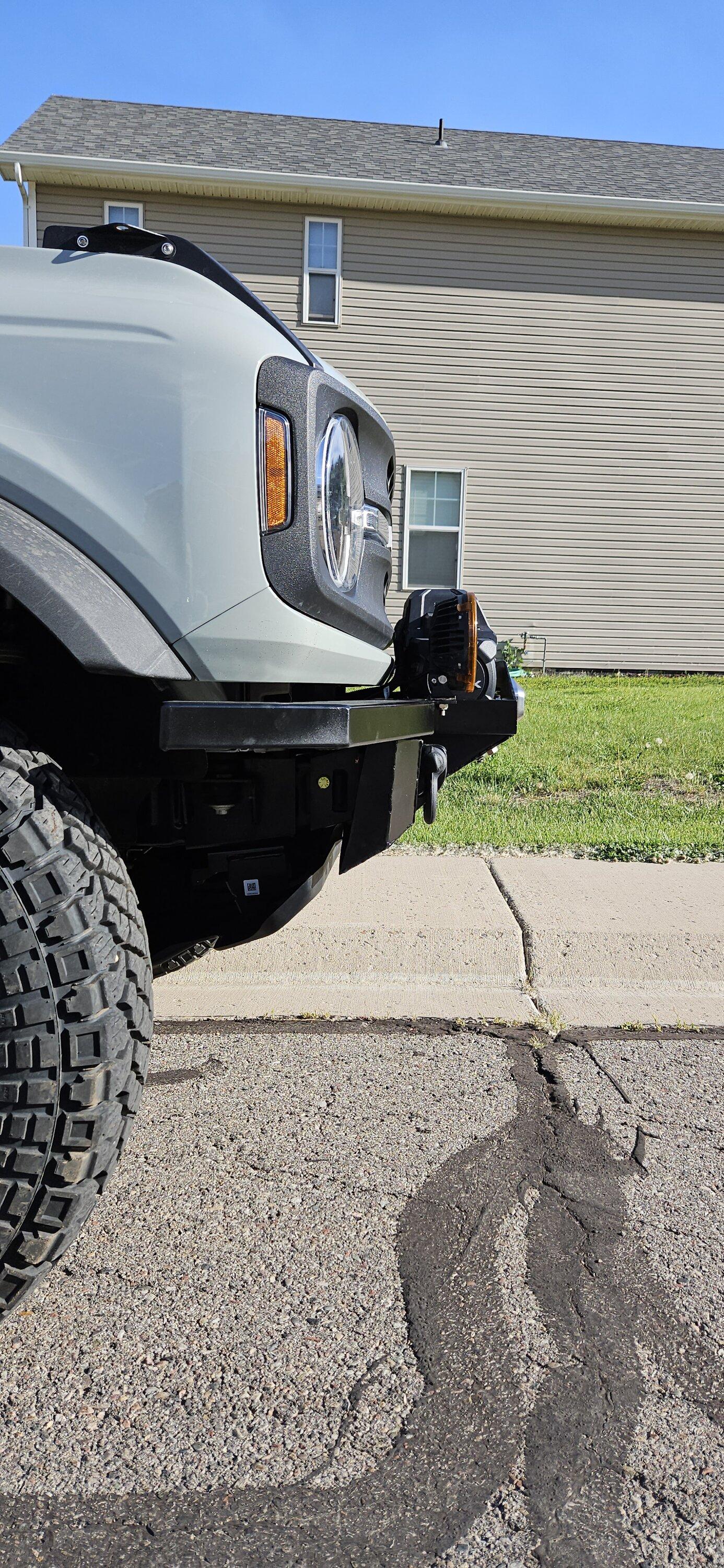 Ford Bronco Stubby front bumpers.  Let’s see ‘em! 20230705_180232