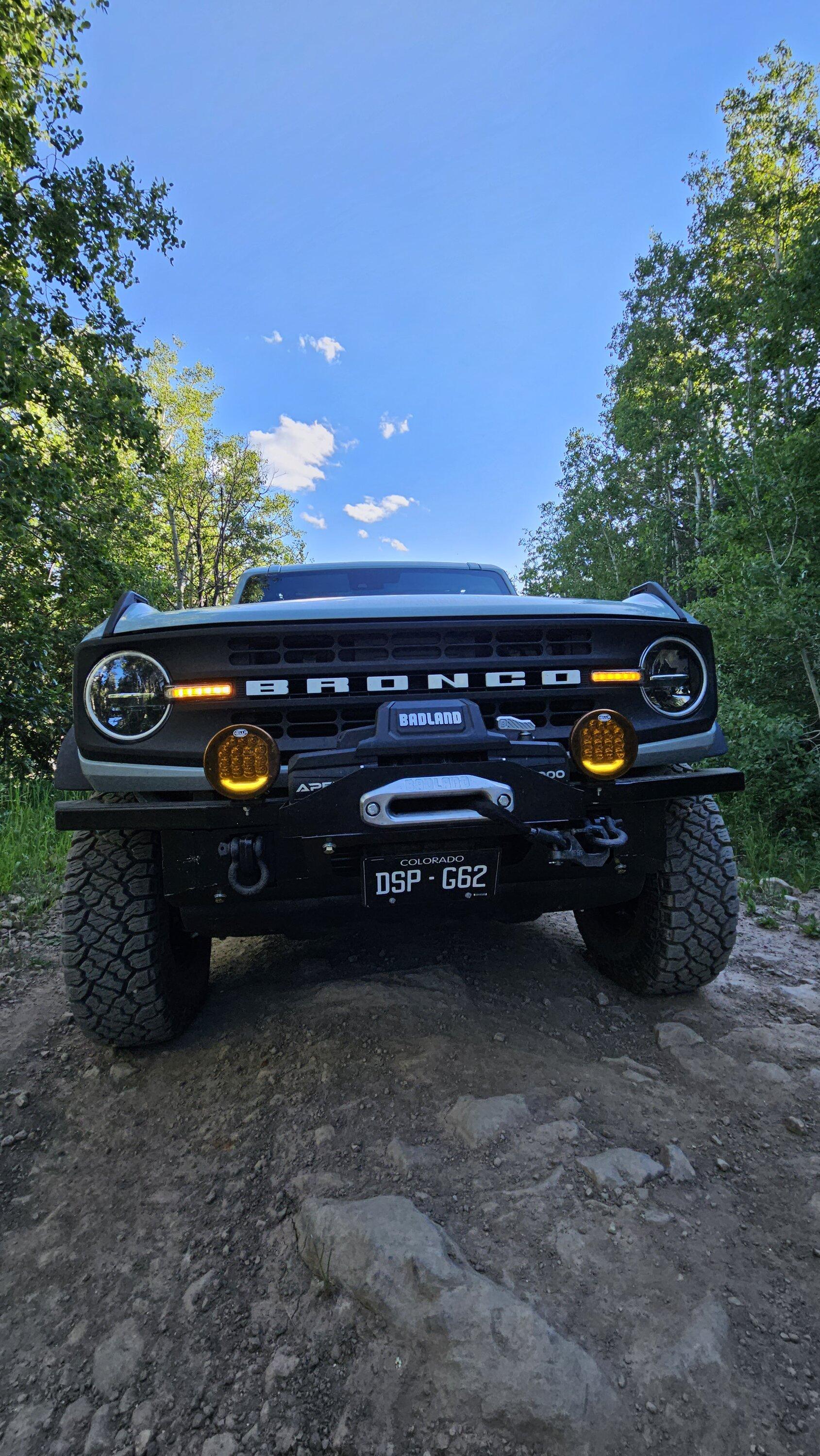 Ford Bronco Stubby front bumpers.  Let’s see ‘em! 20230715_181521