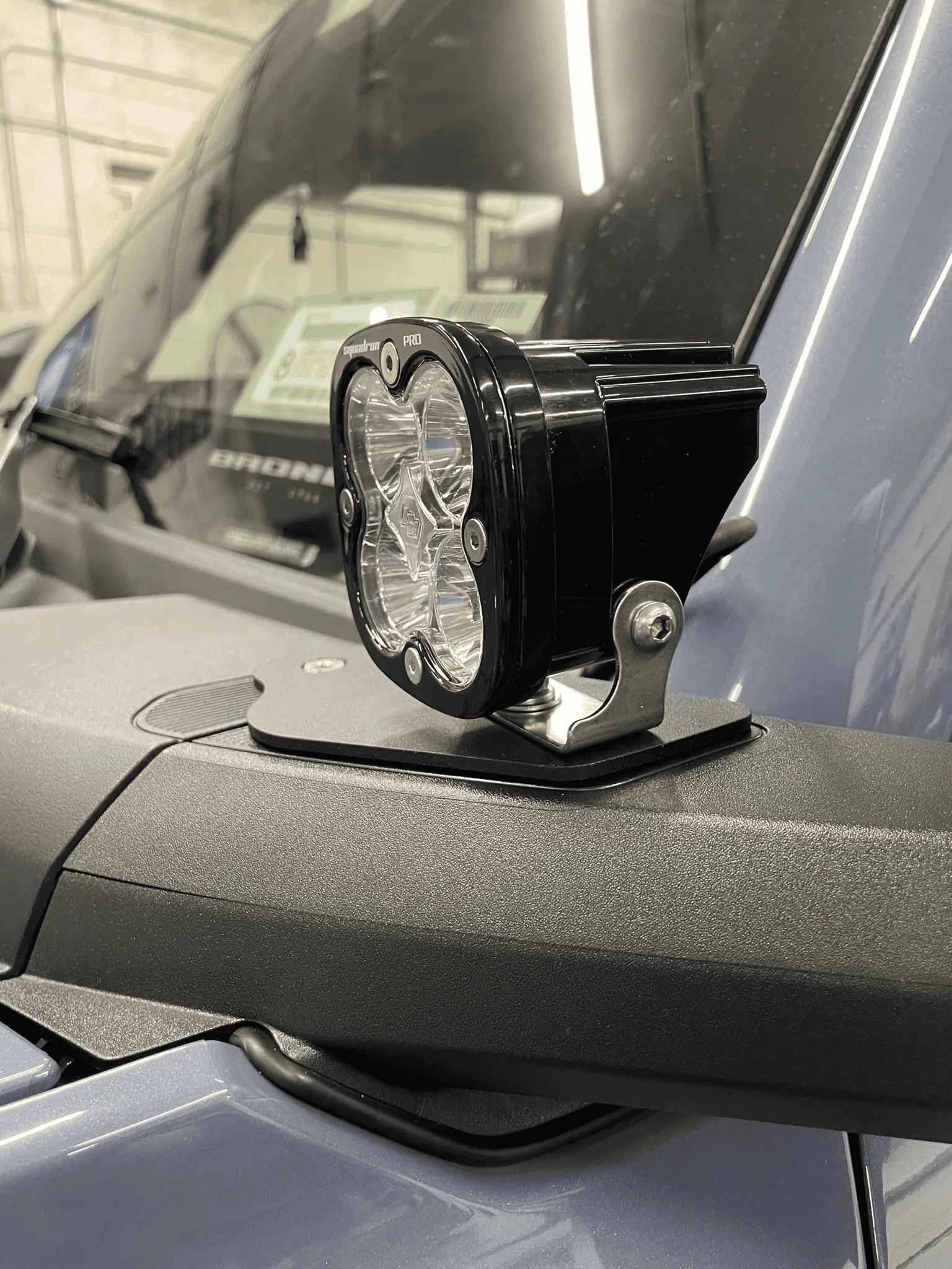 Ford Bronco Baja Designs Fogs + A-Pillars Installed 1707783131801