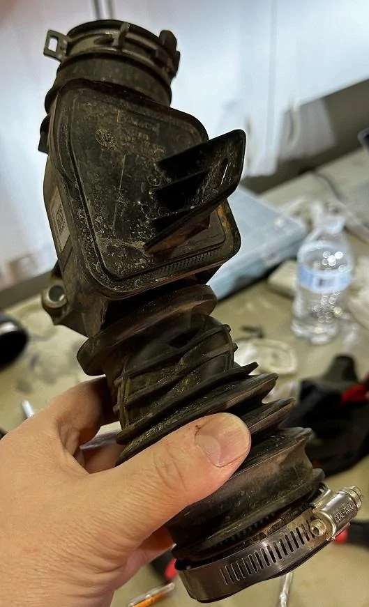 Ford Bronco Intake mods bronco_pass_elbow1a