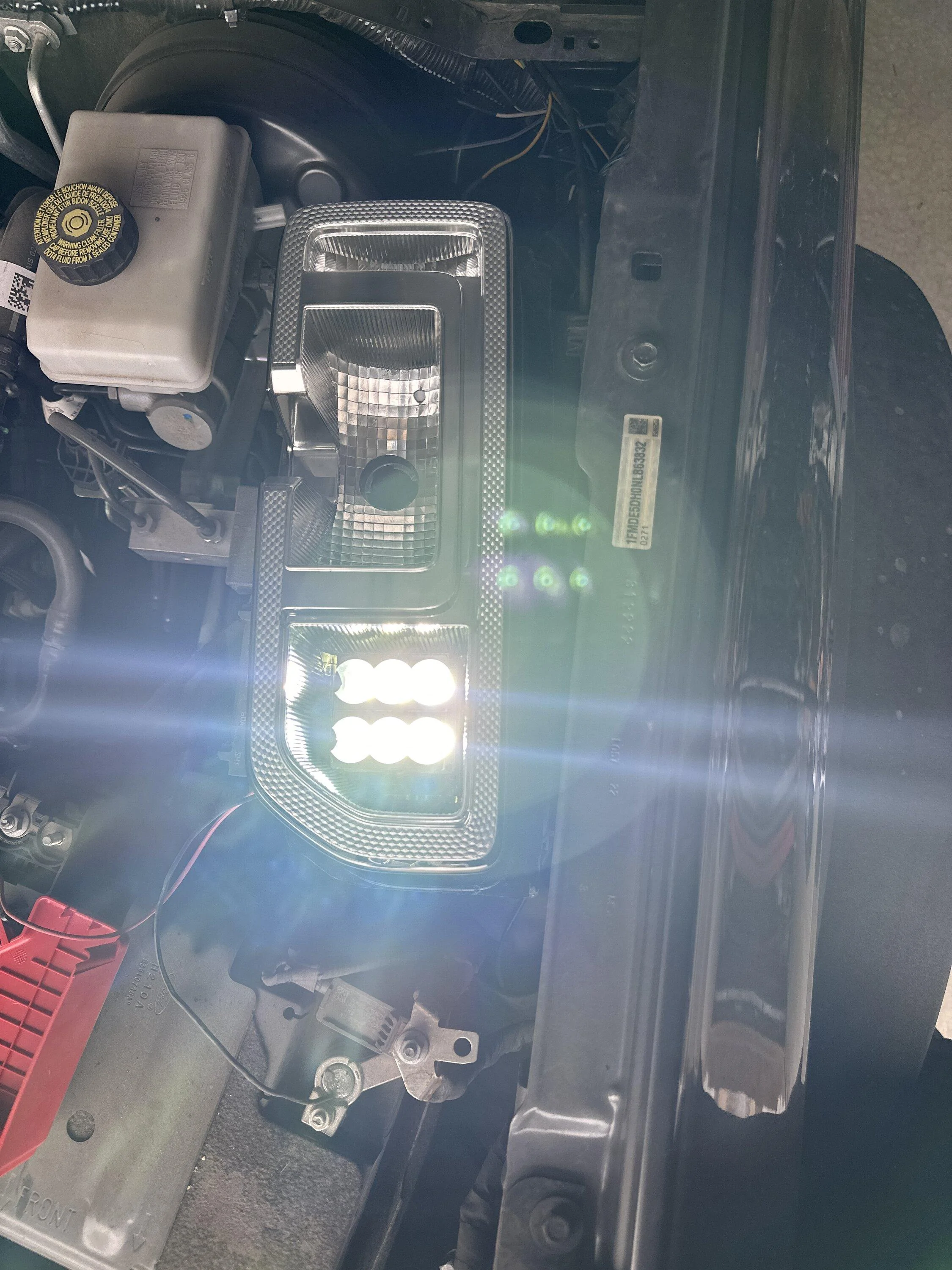 Ford Bronco Base tail-lights, led reverse bulbs. IMG_4659