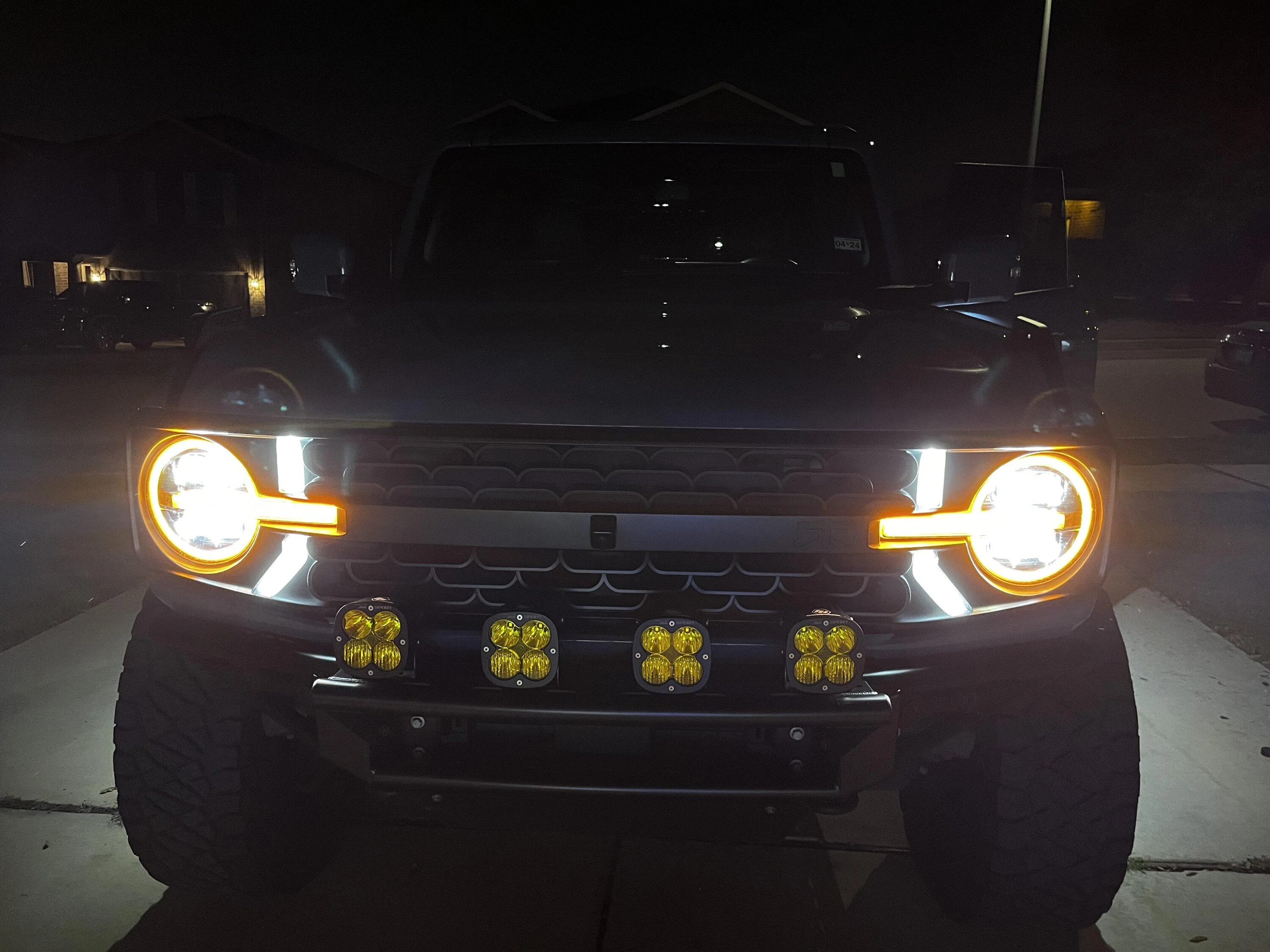 Ford Bronco Alpha Rex headlights IMG_7803