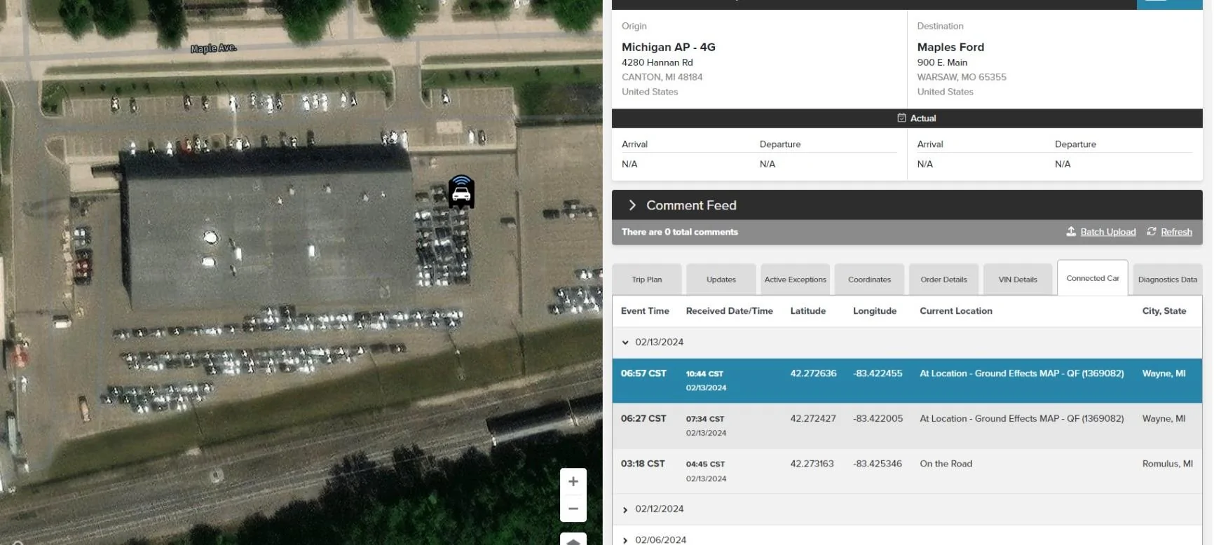 Ford Bronco Badlands Sasquatch has terrible MPG Screenshot_13-2-2024_114055_portal.freightverify.com