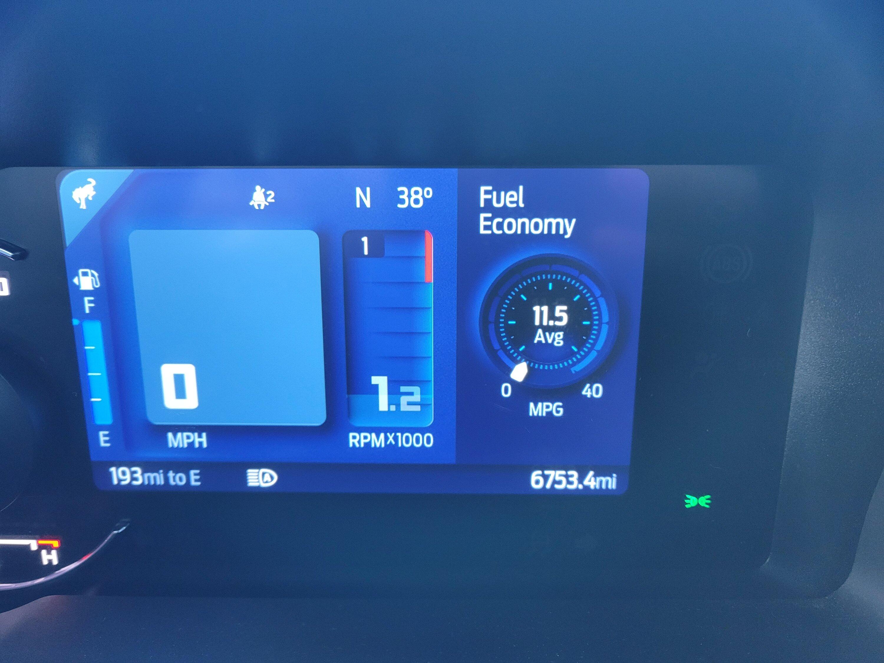 Ford Bronco Badlands Sasquatch has terrible MPG 20240205_164919[1]