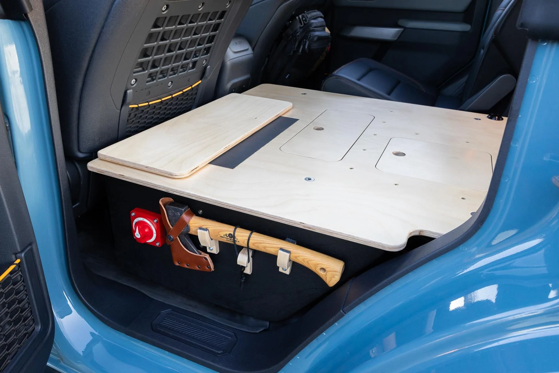 Ford Bronco Interior Camp Platform / Power System Build for 4Dr Bronco Badlands _R5_4092