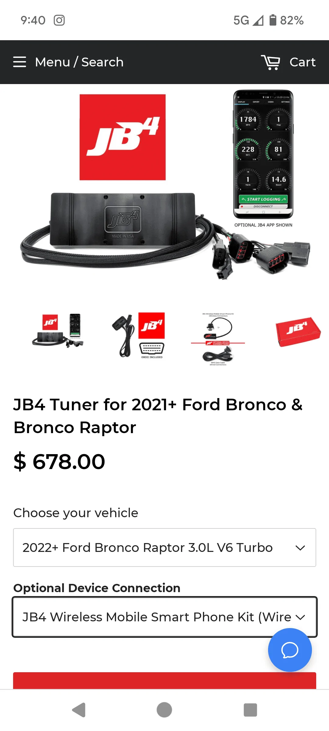 Ford Bronco Jb4 tuner for braptor Screenshot_20240131-214025