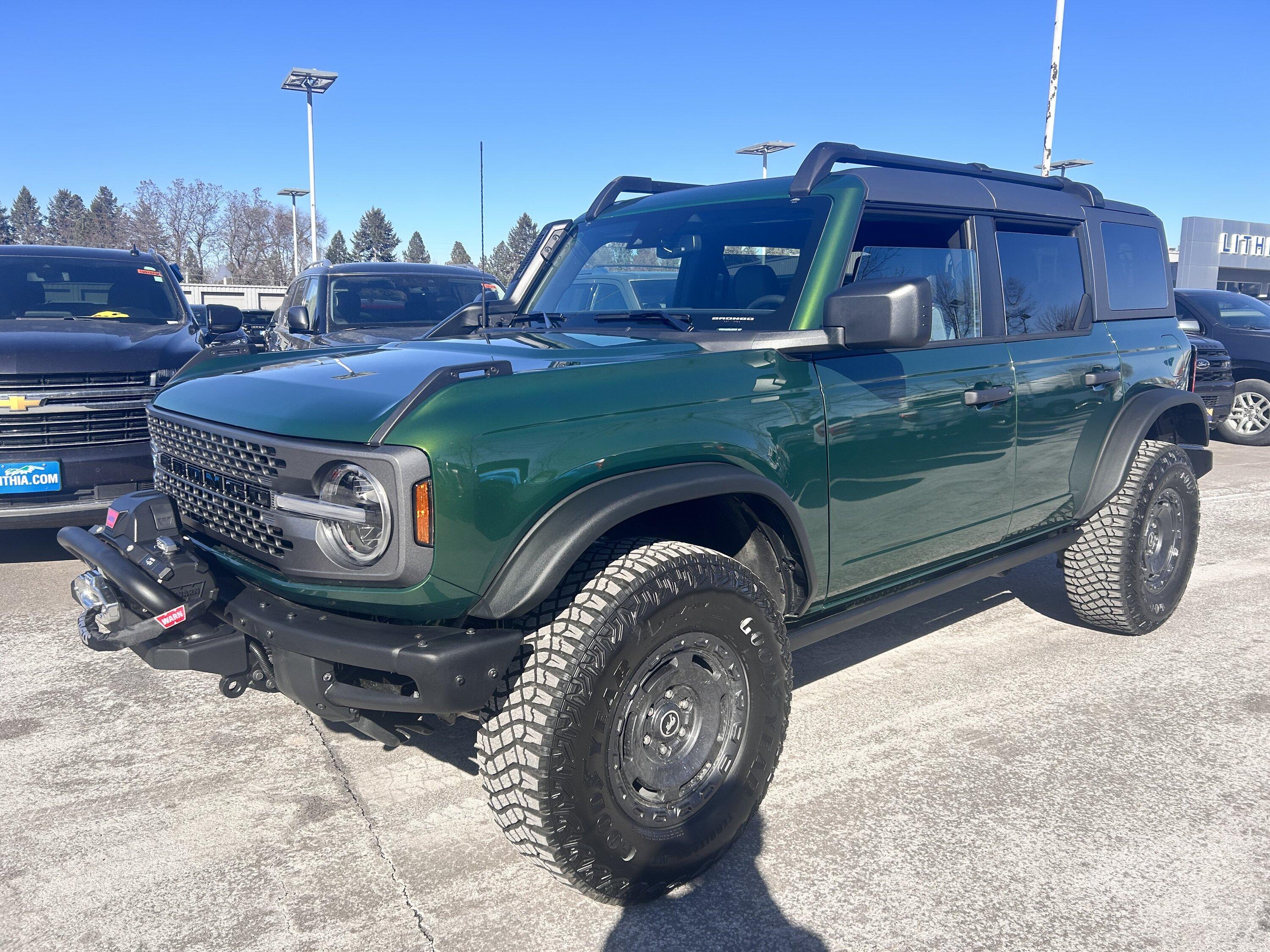Ford Bronco Bronco Build Week 1/8/2024 IMG_0129