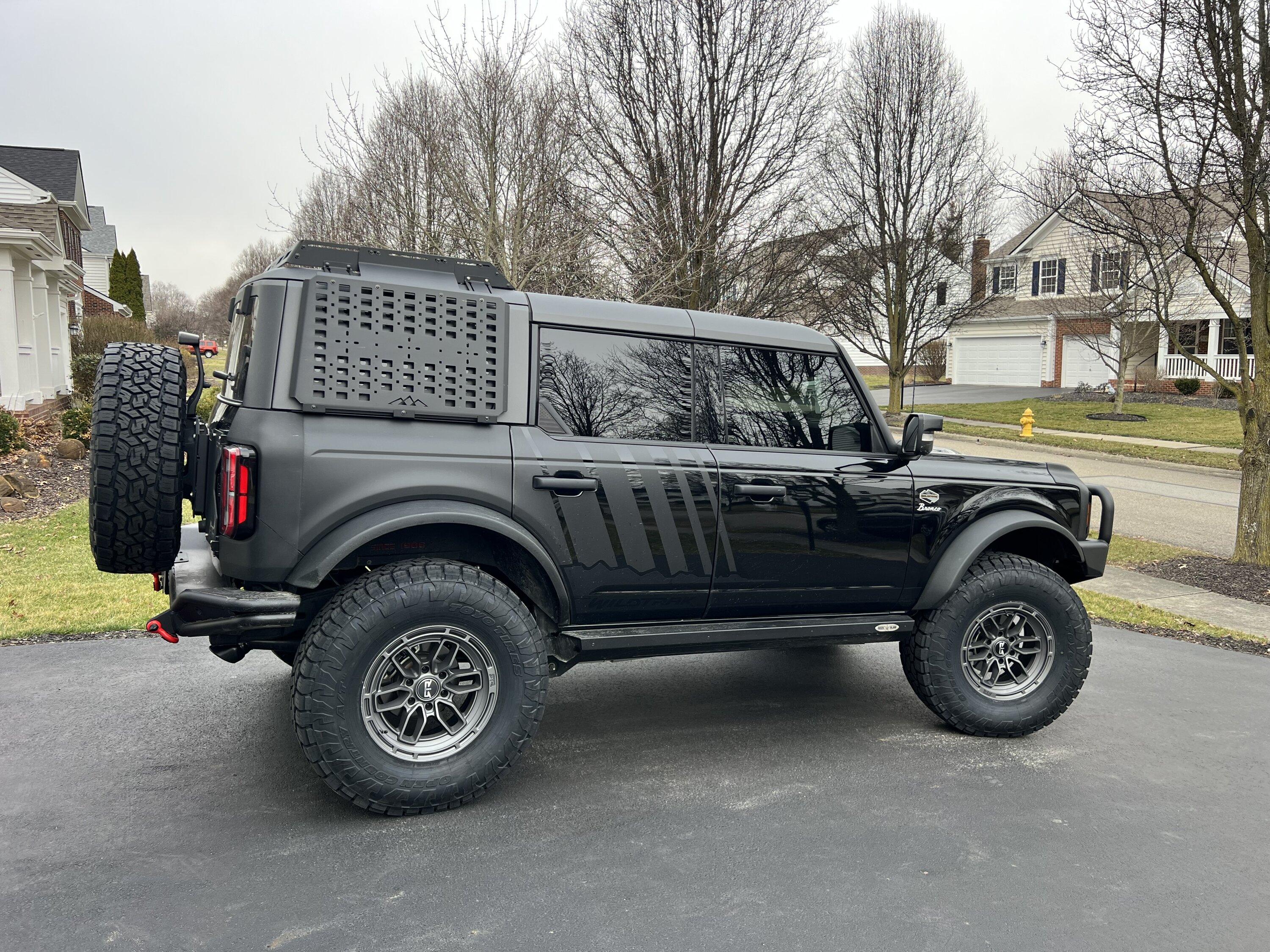Ford Bronco Show us your installed wheel / tire upgrades here! (Pics) IMG_0655