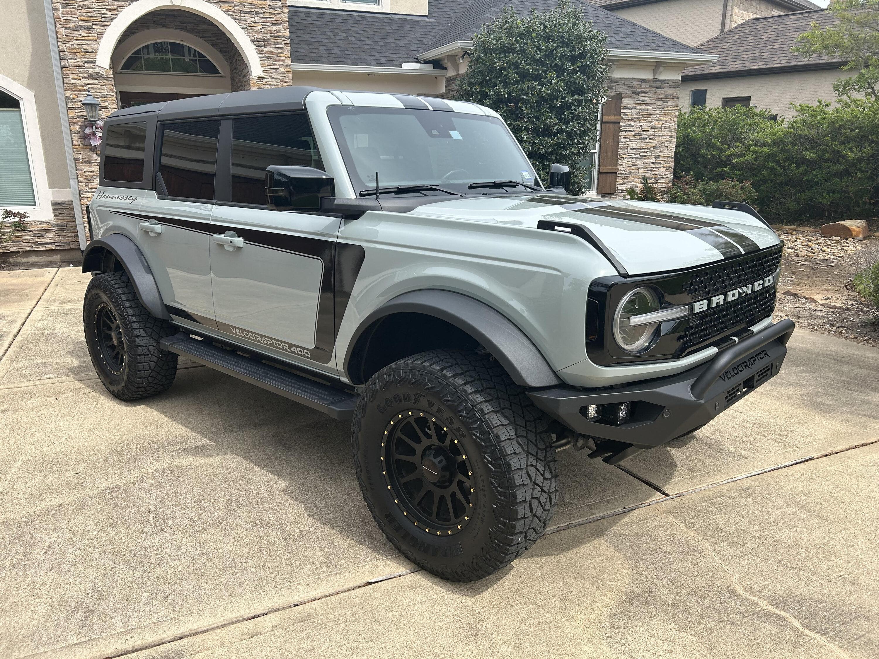 Ford Bronco Tune vs Hennessey 22