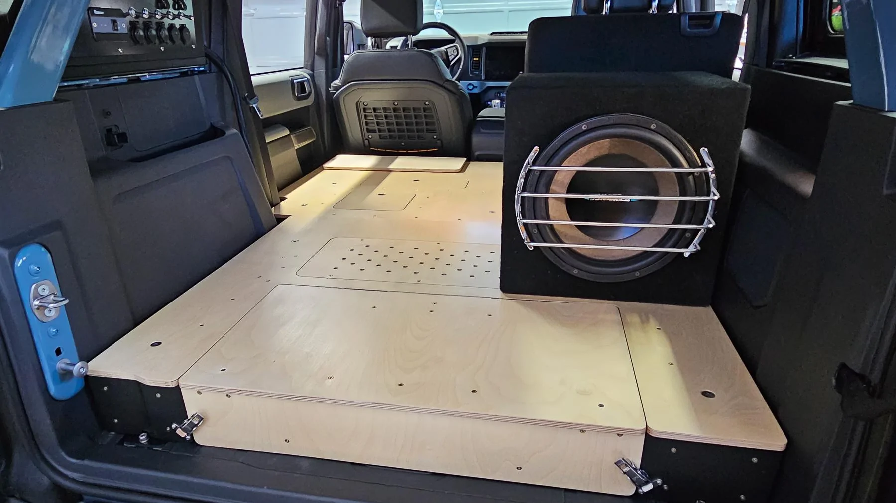 Ford Bronco Bronco Badlands Full Stereo Upgrade Project Complete Badlands Stereo Install-23