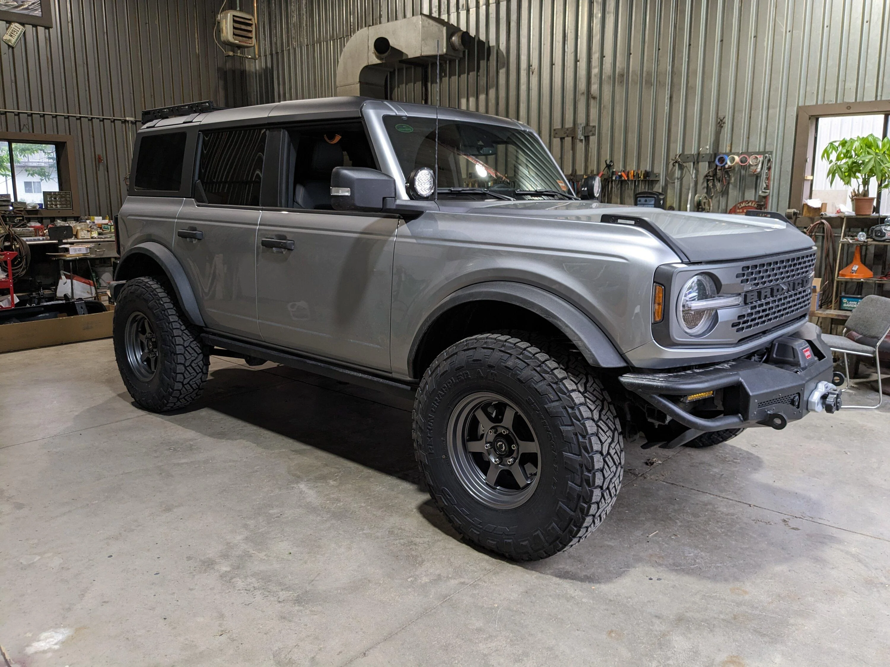 Ford Bronco Show me your Gray Wheels With 37s