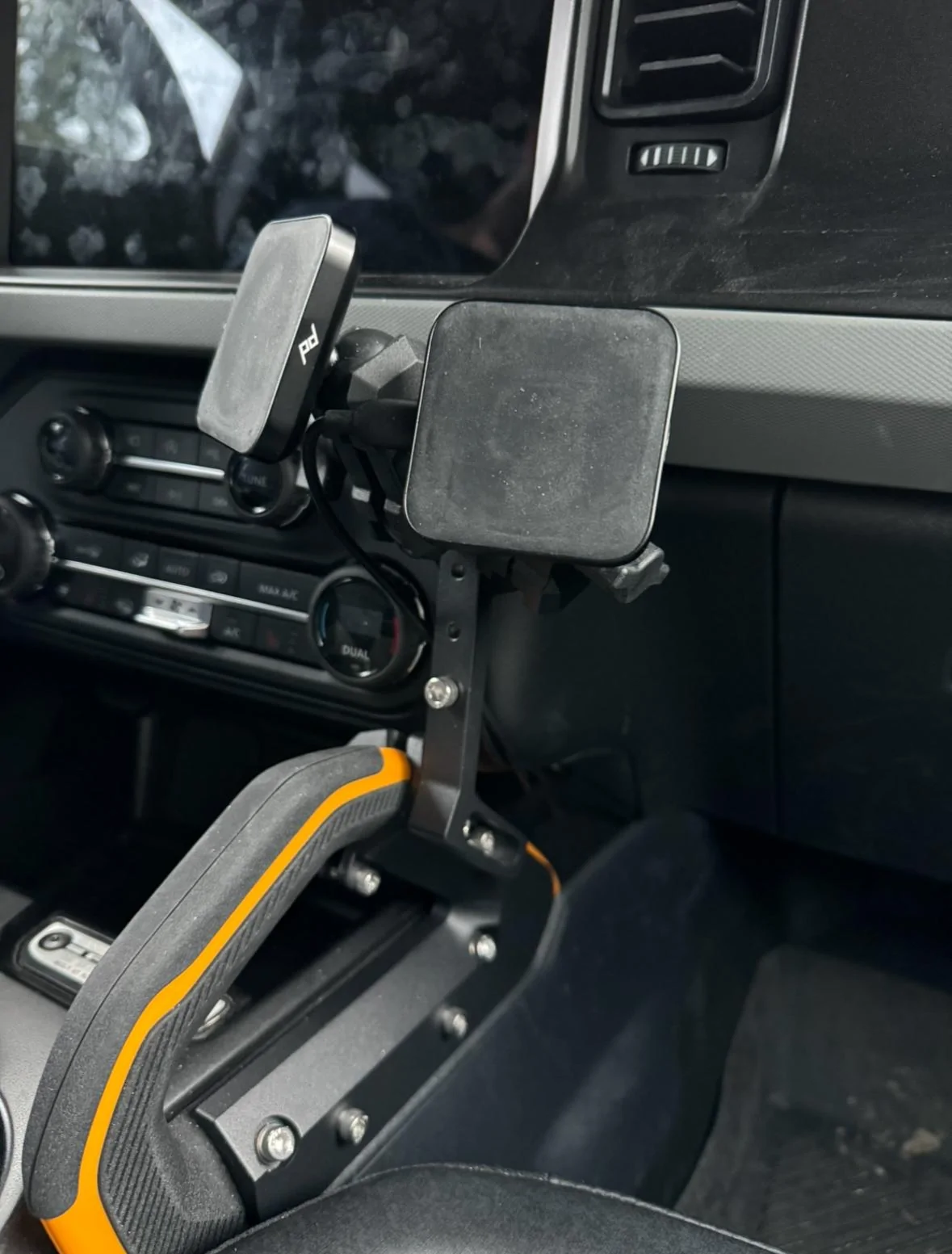 Ford Bronco Custom Console Offroad Phone Mount IMG_1227