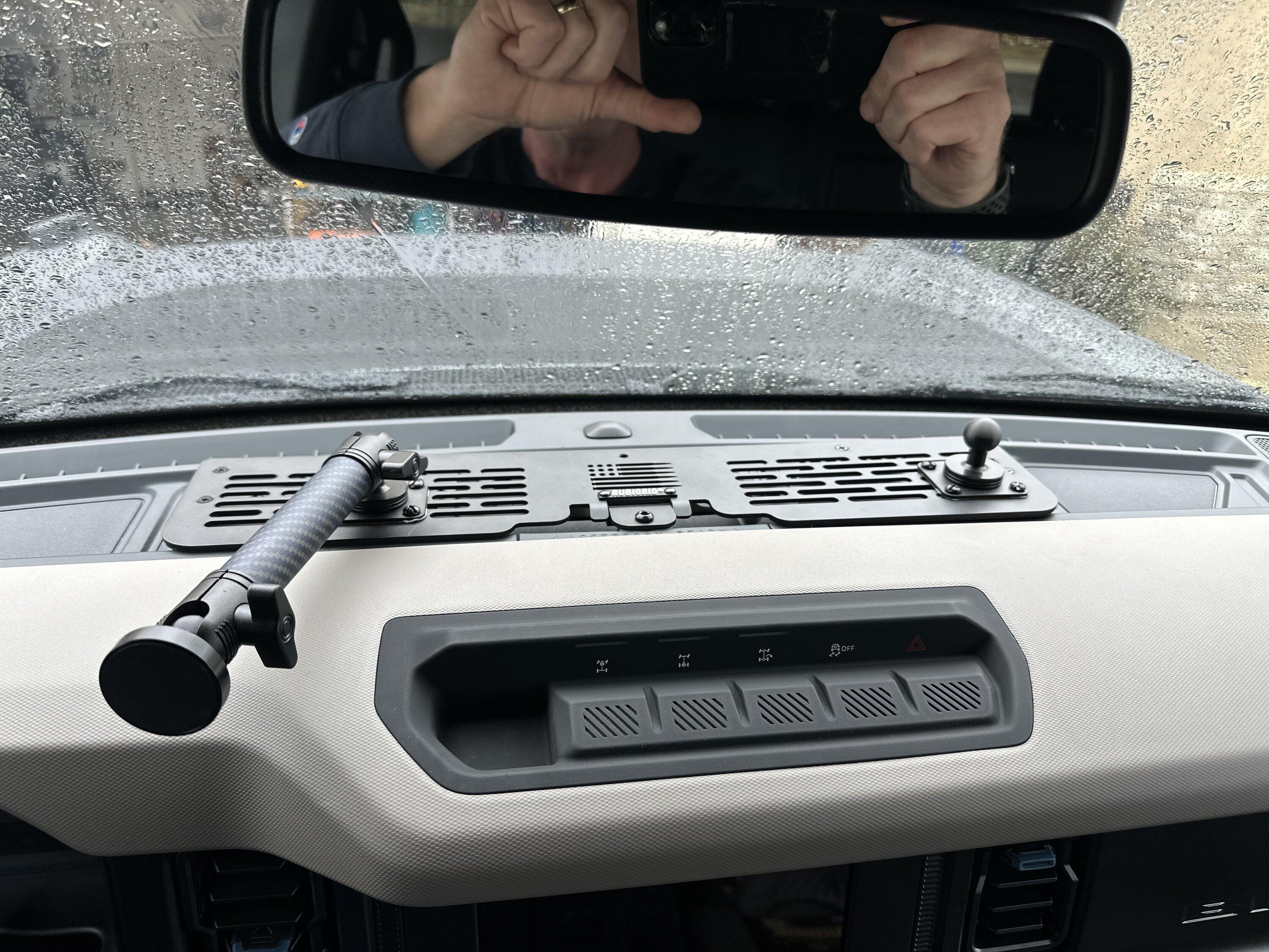 Ford Bronco Custom Console Offroad Phone Mount IMG_3251