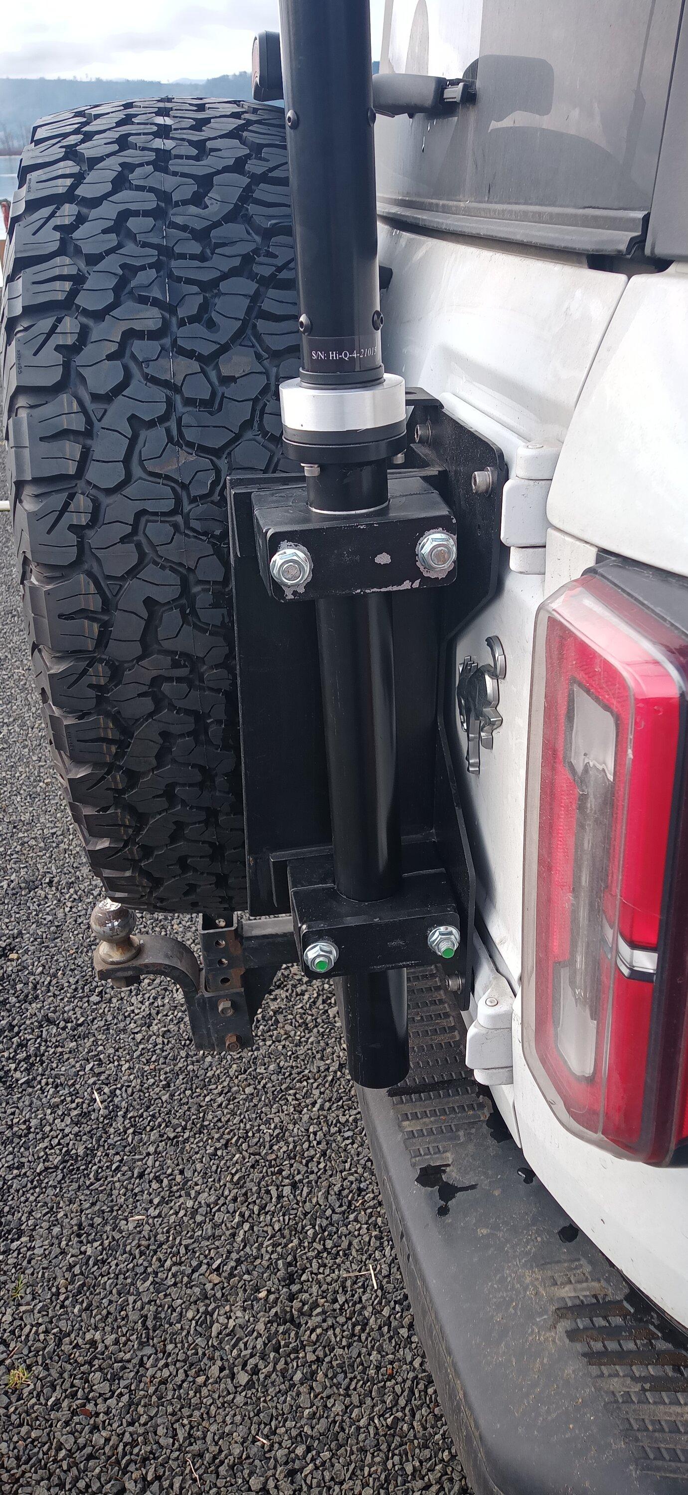 Ford Bronco Hi-Q HF Antenna & FT-891 Install on a 2 Door Bronco IMG_20240220_110201_999