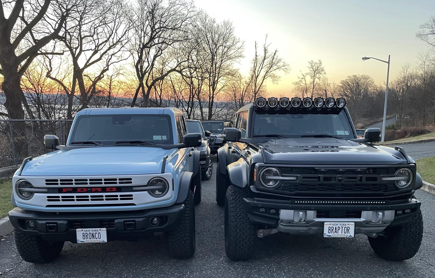 Ford Bronco Capable steel bumper license plate bracket (Heritage Bronco)- NO DRILLING required image1
