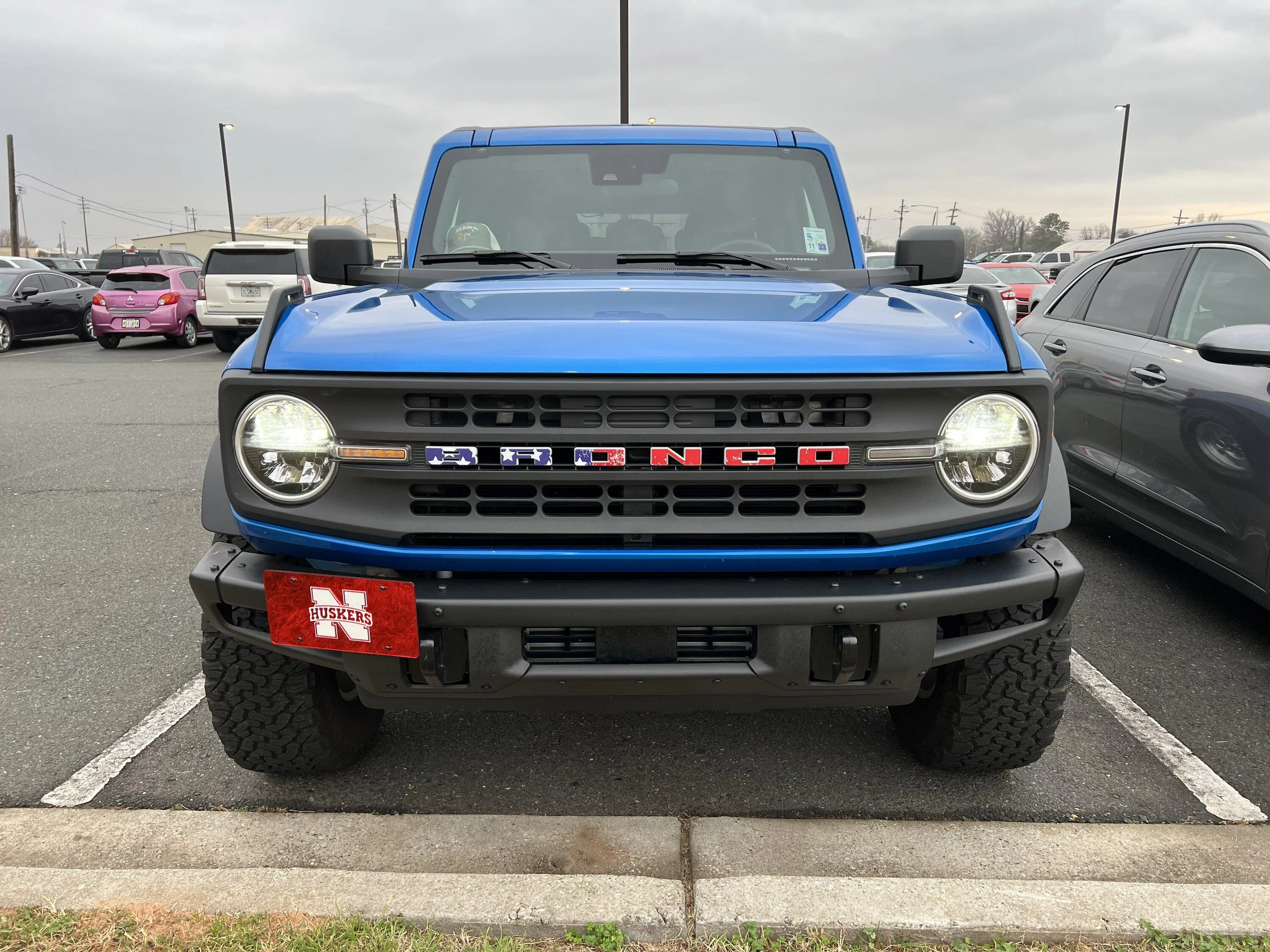 Ford Bronco License plate location IMG_0441