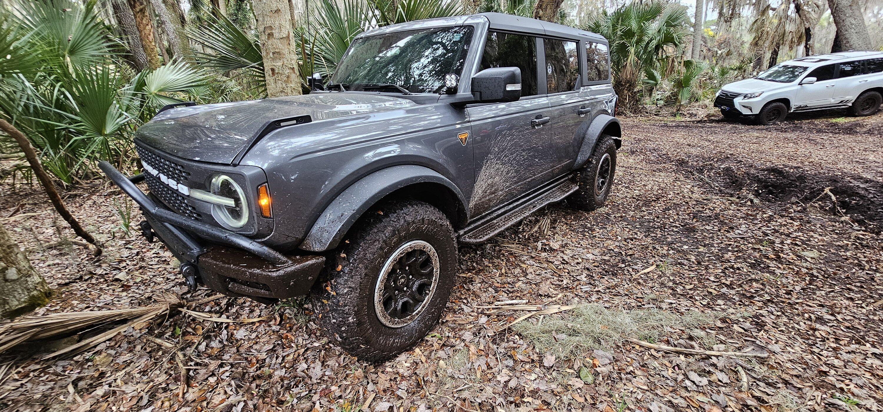 Ford Bronco Conquering the Ocala National Forest: A Bronco Adventure with Muddy Mishaps and Shelter Lessons 20240217_131239
