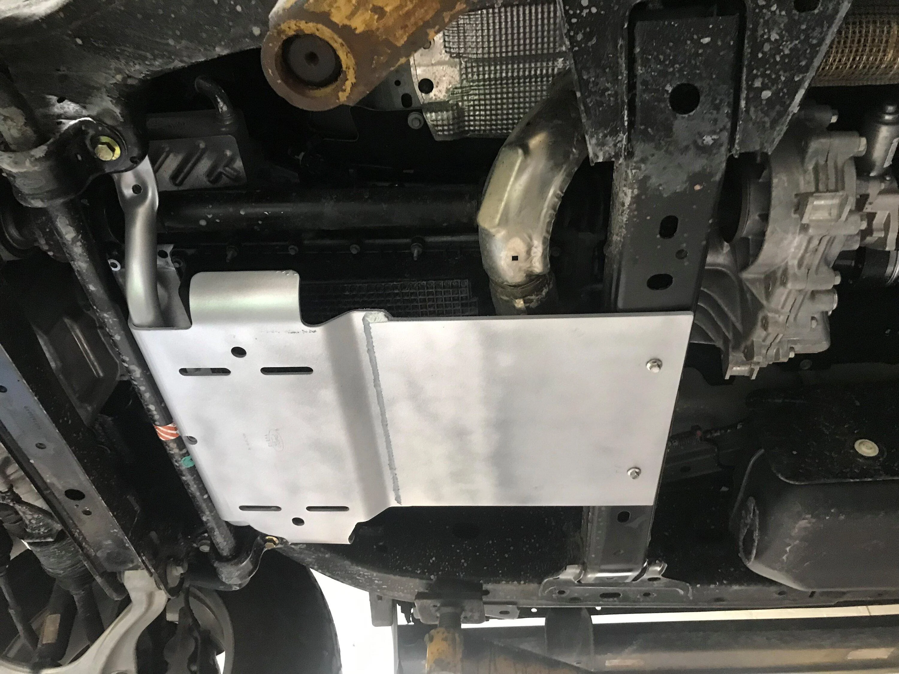 Ford Bronco Custom Transmission Pan Skid Plate - My DIY Installed