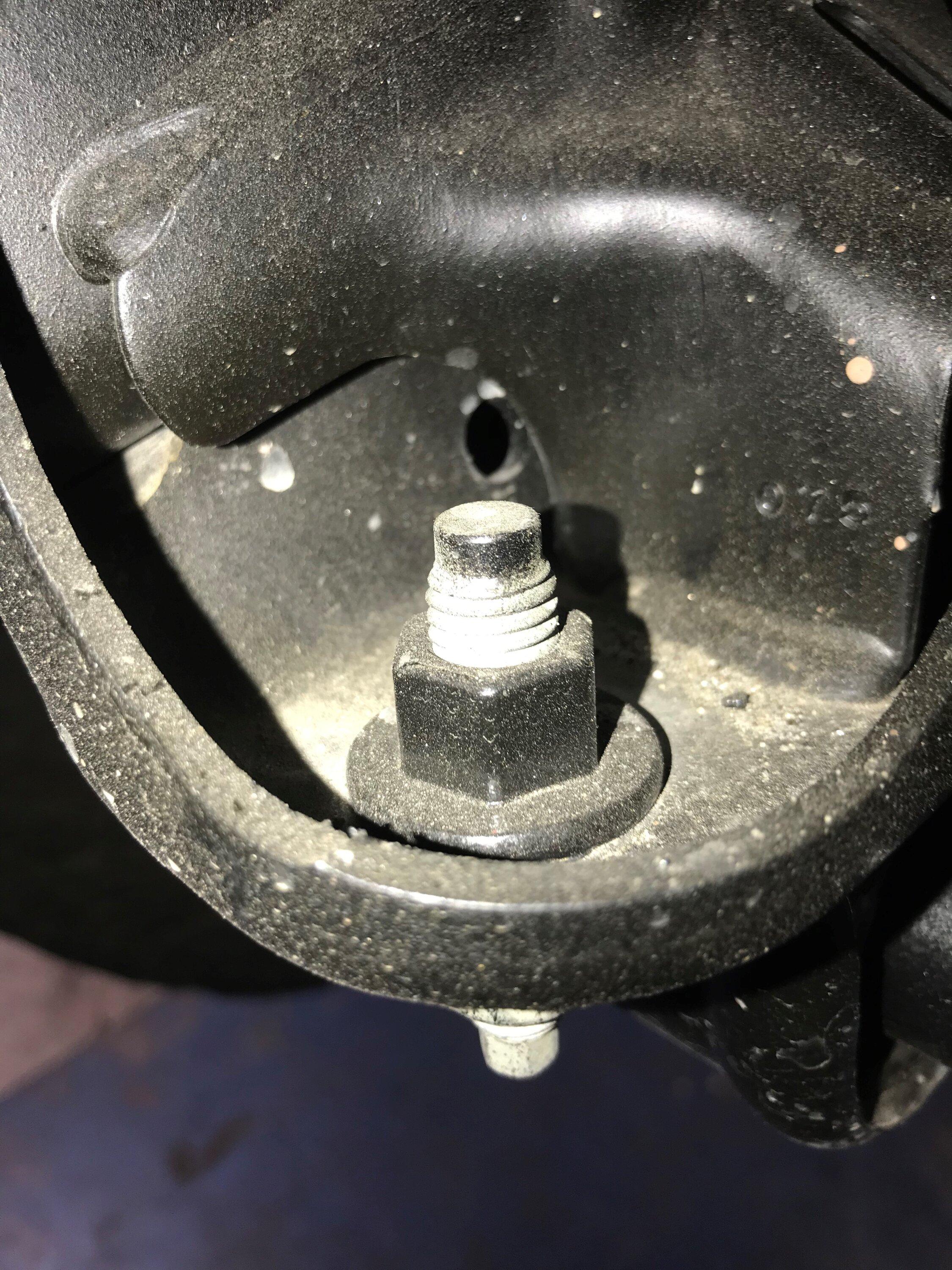Ford Bronco Custom Transmission Pan Skid Plate - My DIY Factory Stud Location