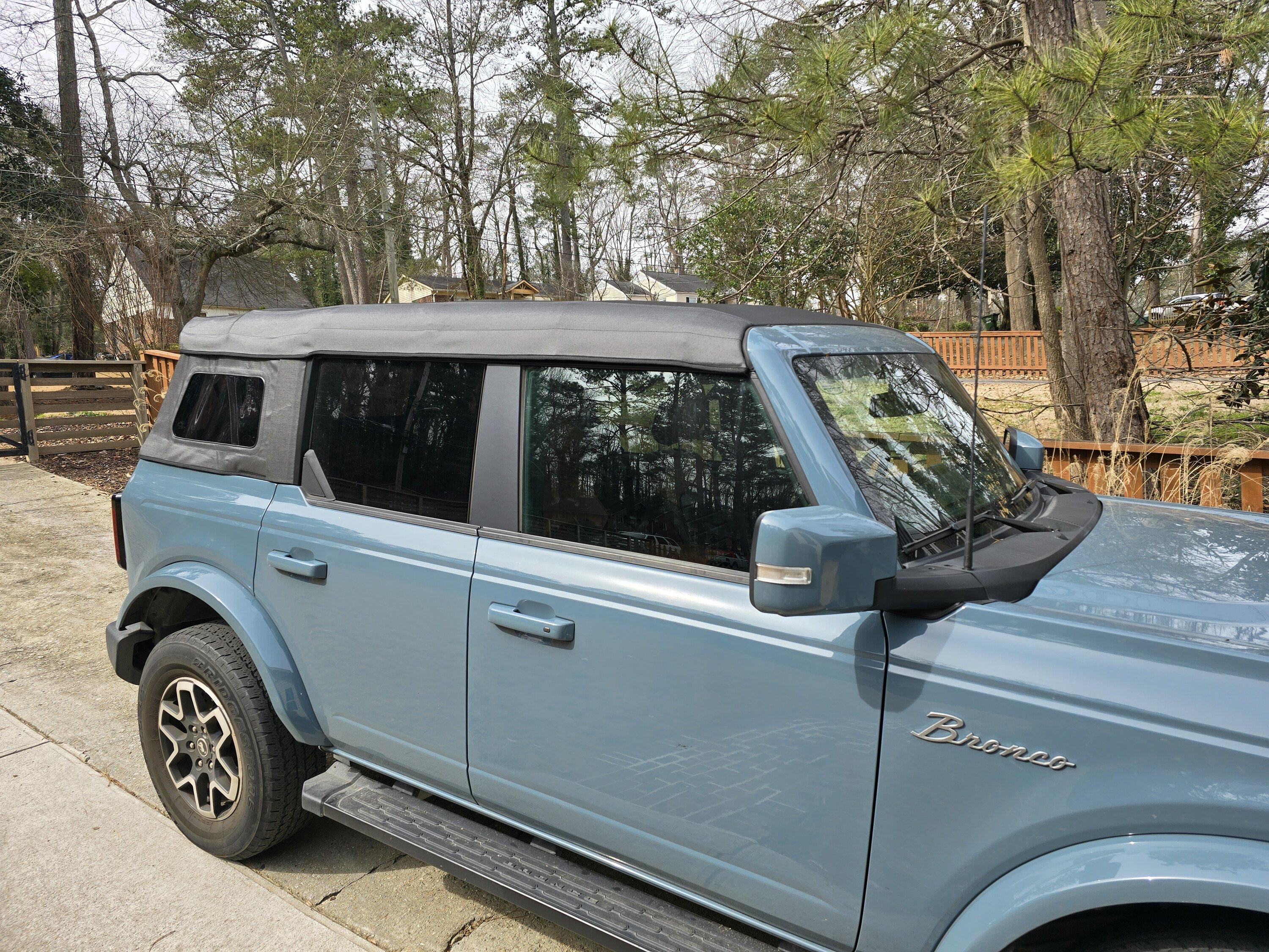 Ford Bronco myTop Electric Automatic Retracting Top made for the Bronco! 20240217_122131