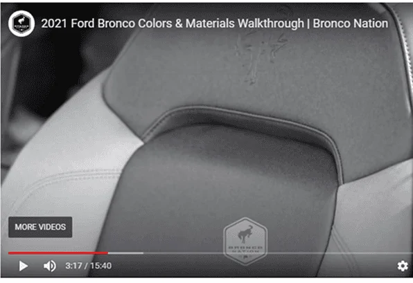 Ford Bronco So the dash is grey now? 1605104865824