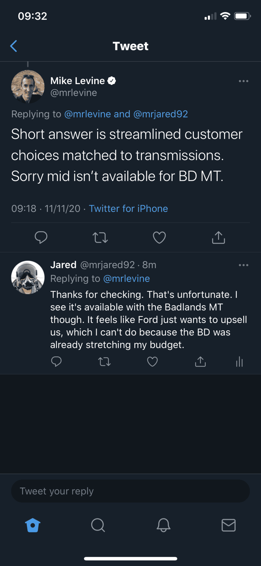 Ford Bronco CONFIRMED: Mid Package not available with MT on lower trims A8E91B44-408D-4910-86AD-A74599855B6E