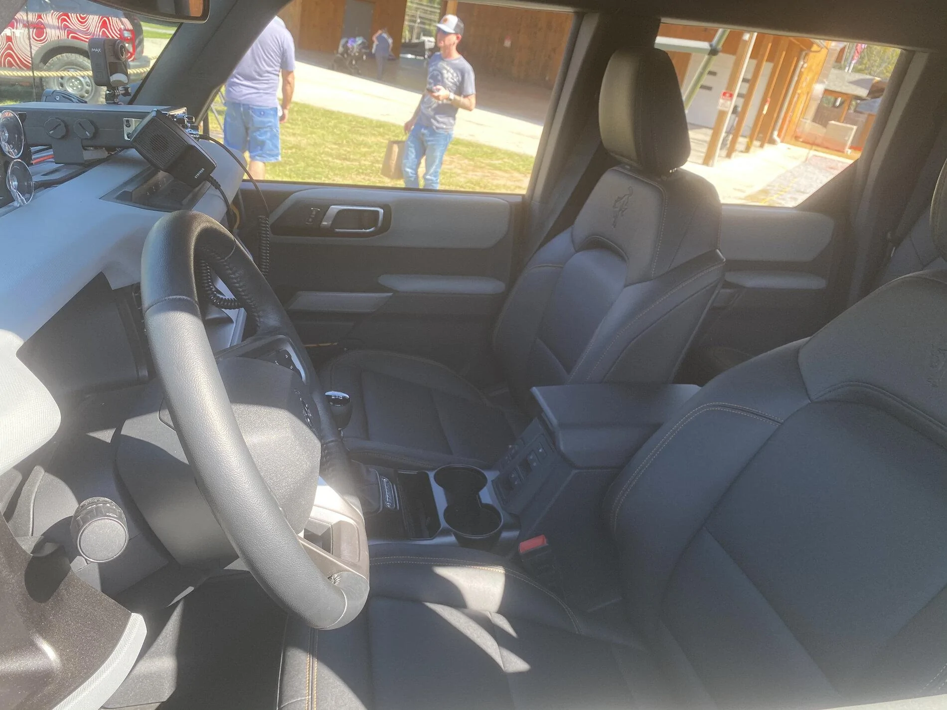 Ford Bronco So the dash is grey now? AFA870F6-40DA-4A40-9040-37F50C76A79F