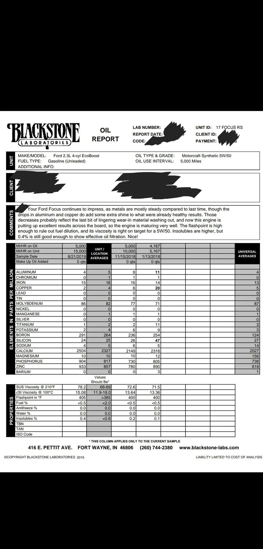 Ford Bronco 2.3L Oil Analysis Screenshot_20201111-072508_Driv