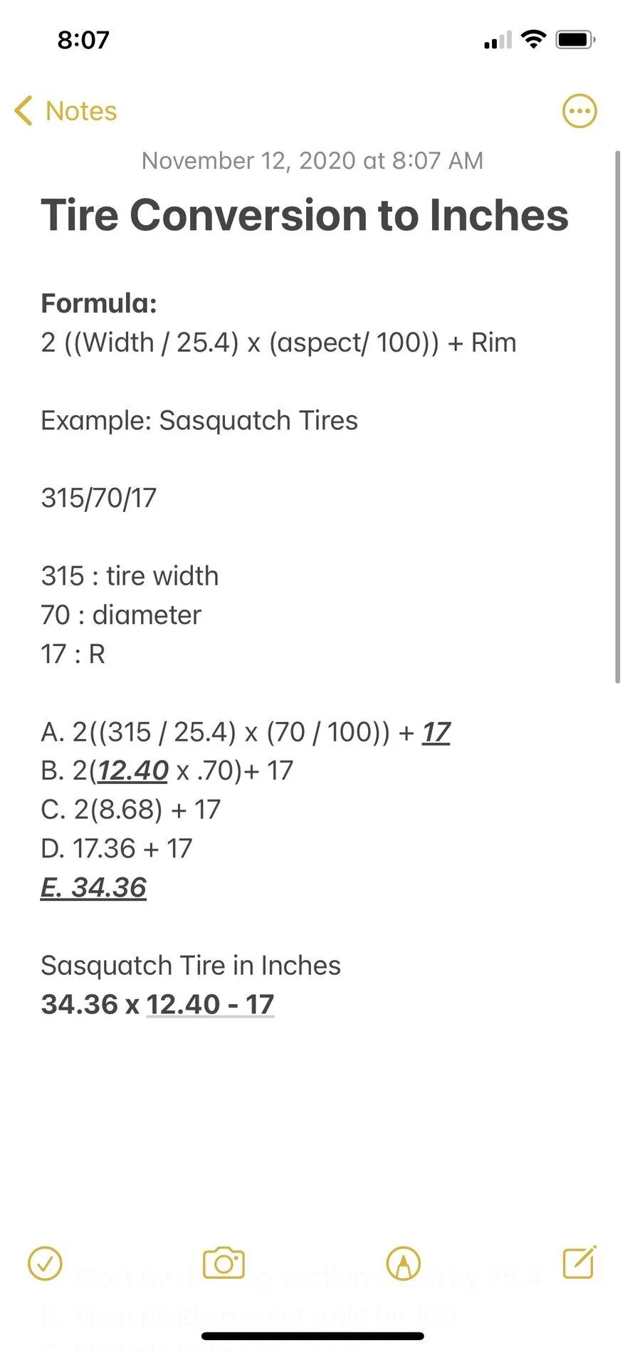 Ford Bronco Helpful Tire Conversion Guide (inches) E32E206E-E163-4FD4-81CF-56586D6A61B7