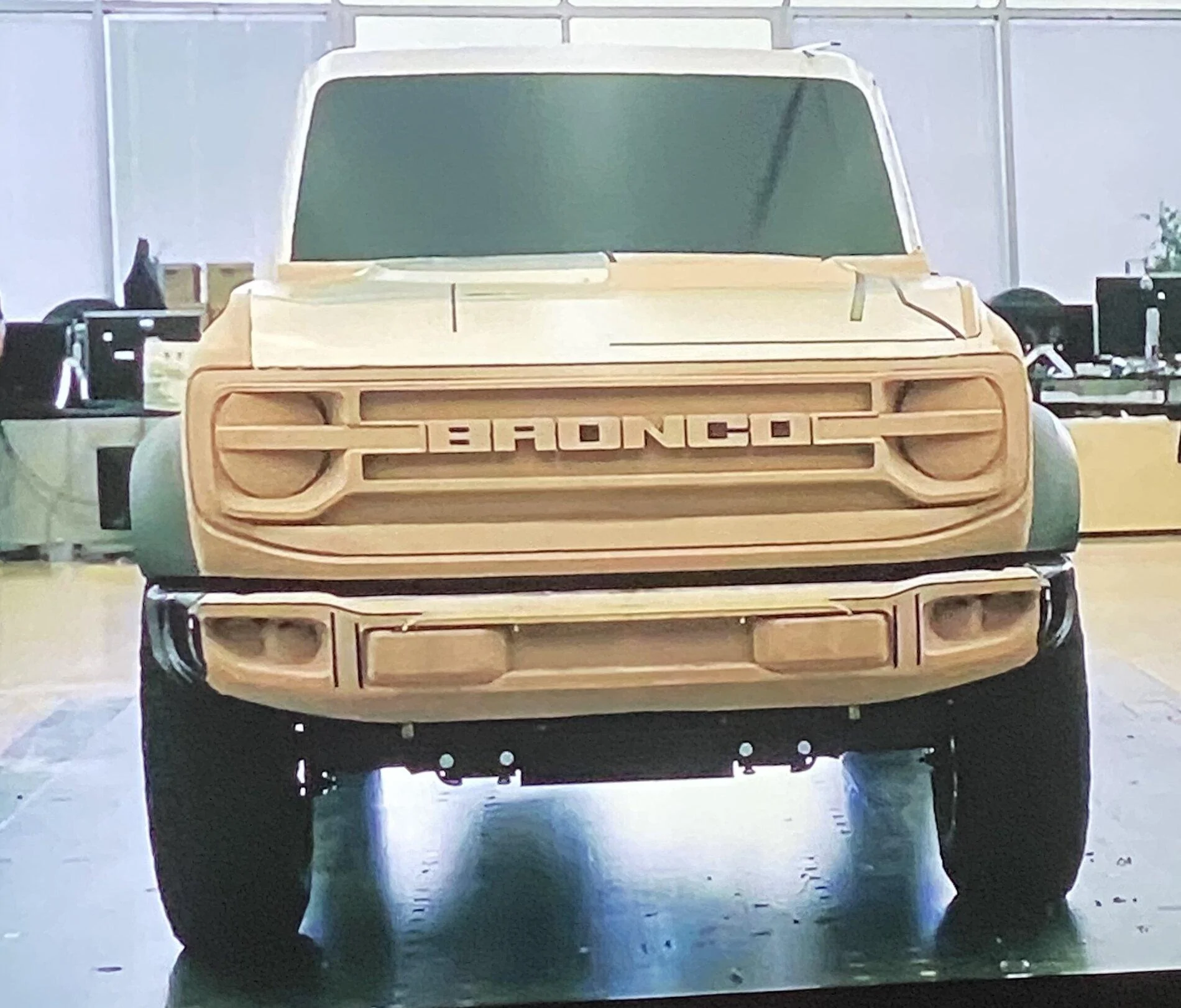 Ford Bronco Ford TV Commercial Clay Model FC9D6B89-6CE1-4866-B259-B530706C7C99