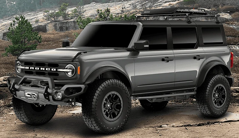 Ford Bronco Carbonized Gray Paint Thread My_Bronco_Build