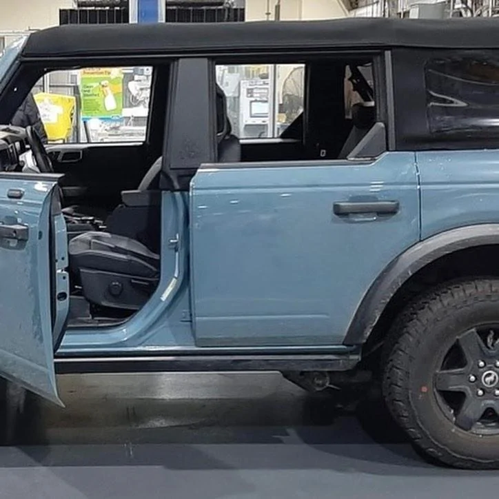 Ford Bronco Factory Pics of Area 51 Black Diamond 4-Door Soft Top Bronco Black Diamond Area 51 