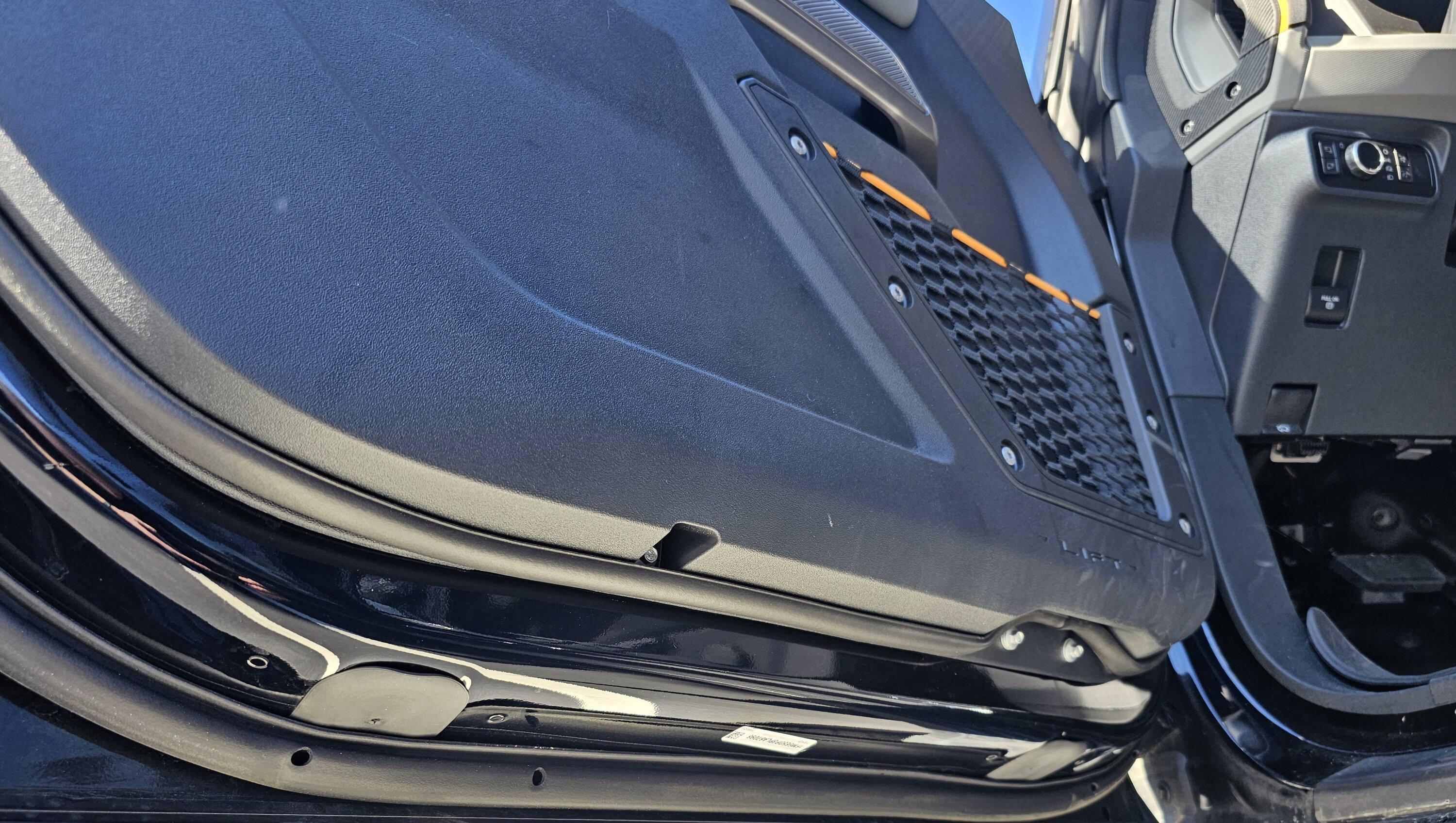Ford Bronco Adding More Weatherstripping - Tackling Road Noise 20240222_134033