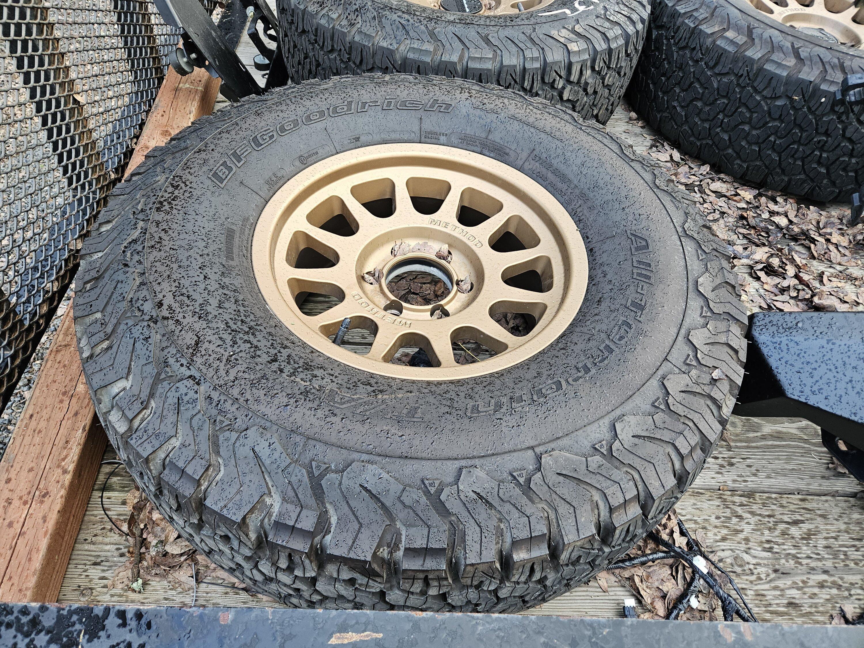 Ford Bronco Central CA: Badlands Build Partout - Method, BFG 20240219_165725