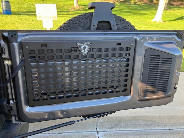 Ford Bronco New Product! HAVOC Offroad Tailgate MOLLE Panel IMG_1289