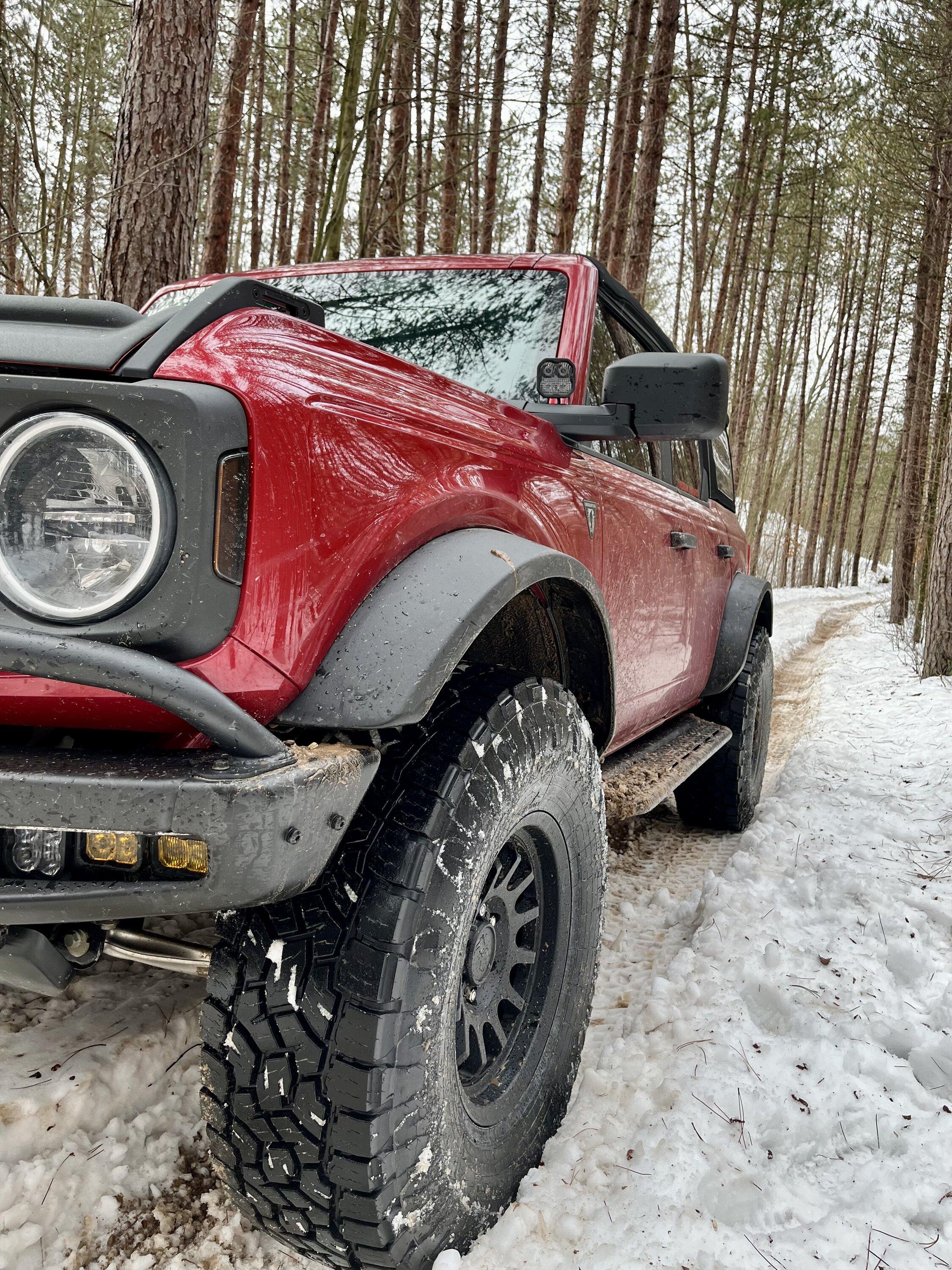 Ford Bronco Show us your installed wheel / tire upgrades here! (Pics) IMG_0667