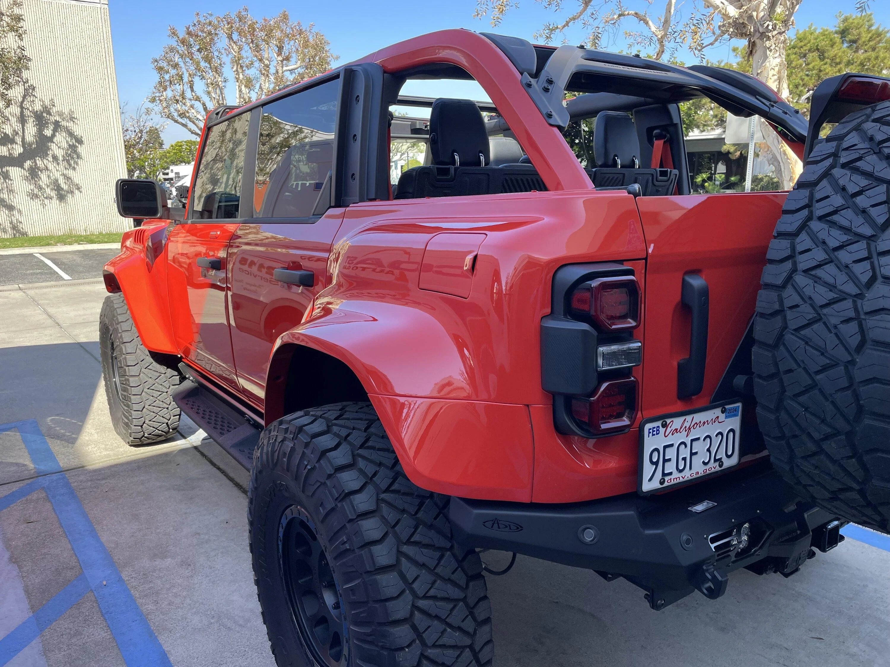 Ford Bronco Advanced Fiberglass 7.5” Fenders Installed on Bronco Raptor IMG_6231