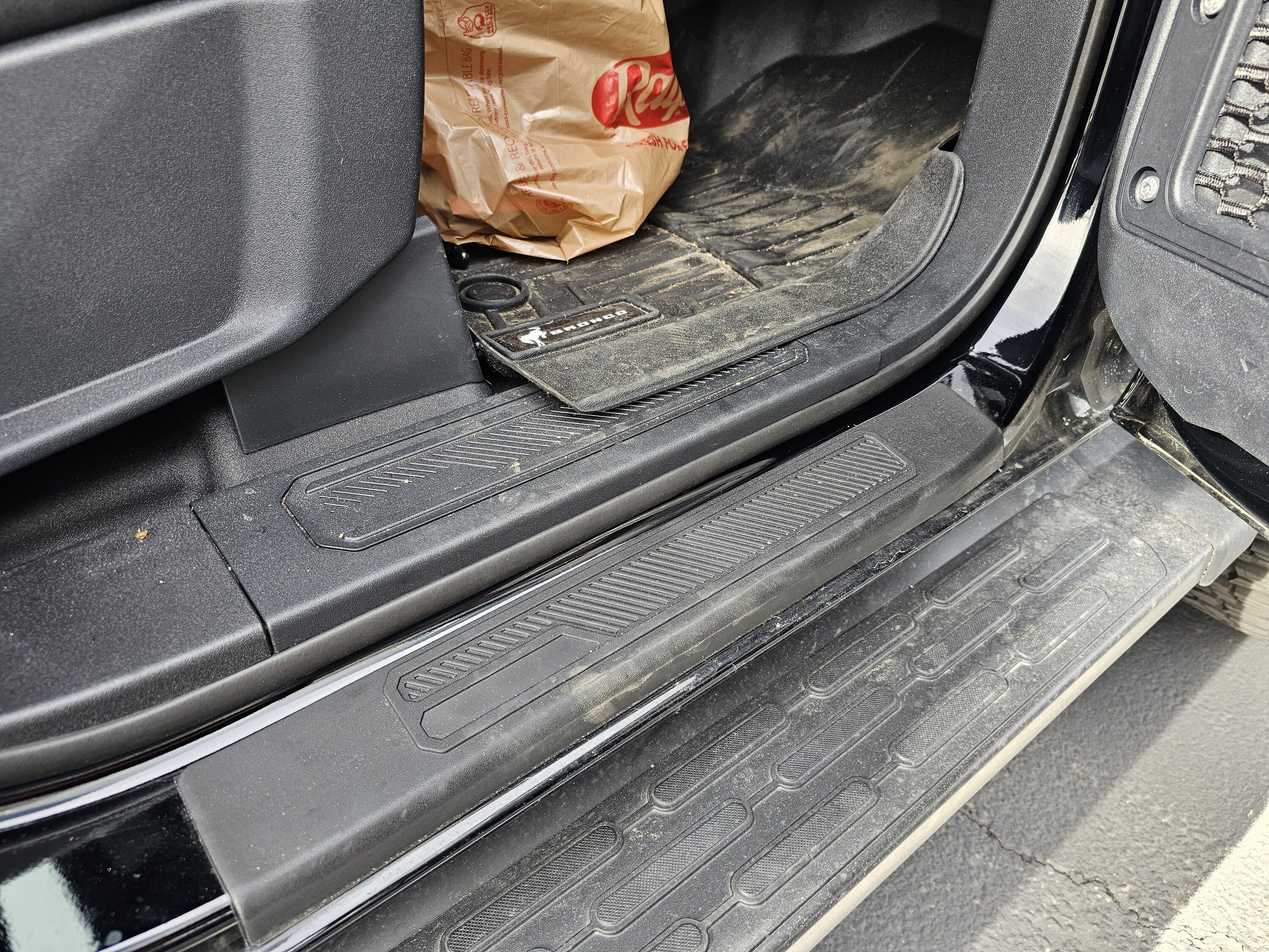 Ford Bronco Adding More Weatherstripping - Tackling Road Noise 20240223_091339