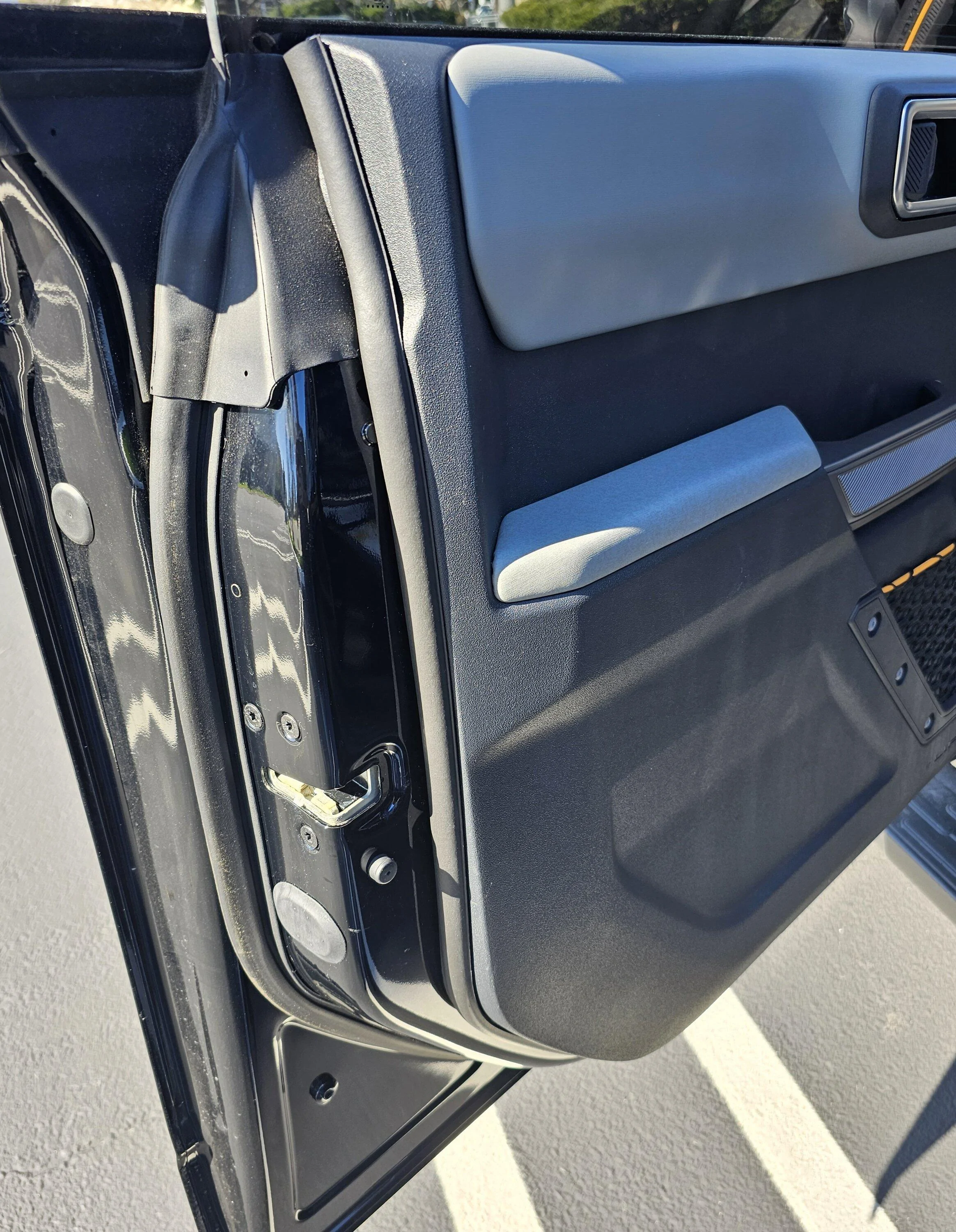 Ford Bronco Adding More Weatherstripping - Tackling Road Noise 20240222_133946