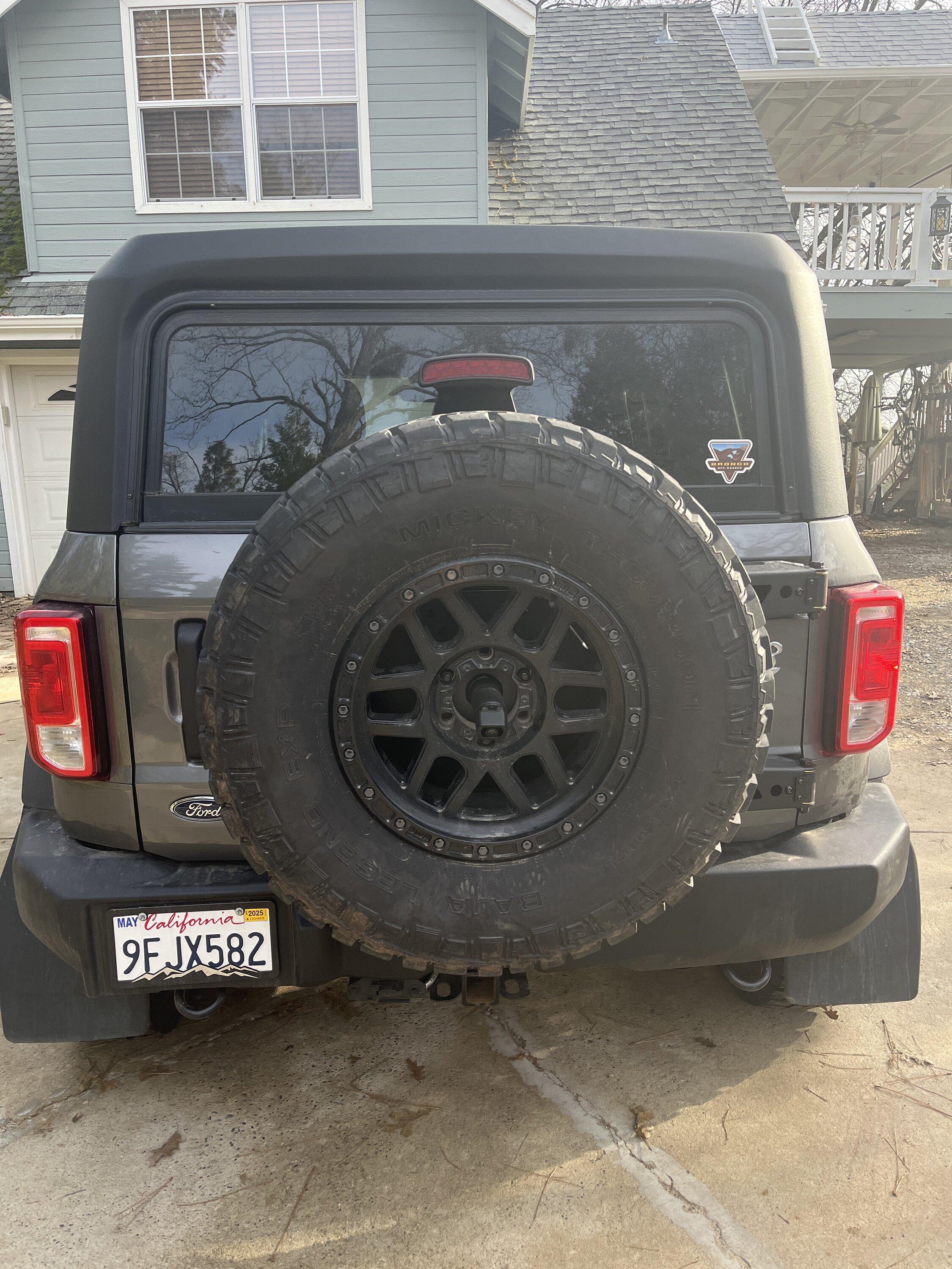 Ford Bronco Any consensus on which tailgate reinforcement has performed best? image