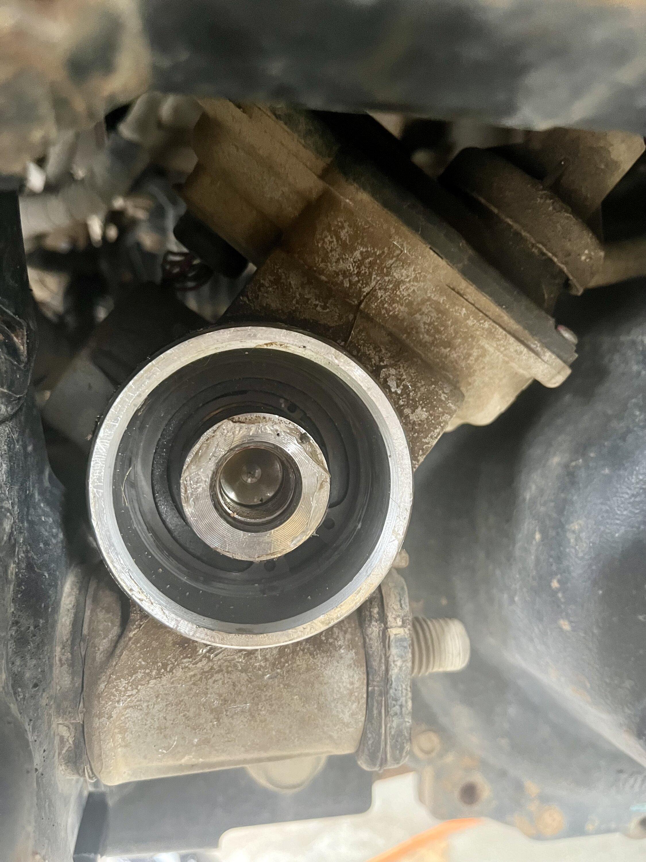 Ford Bronco 74weld stage 1 steering upgrade DIY install IMG_1130