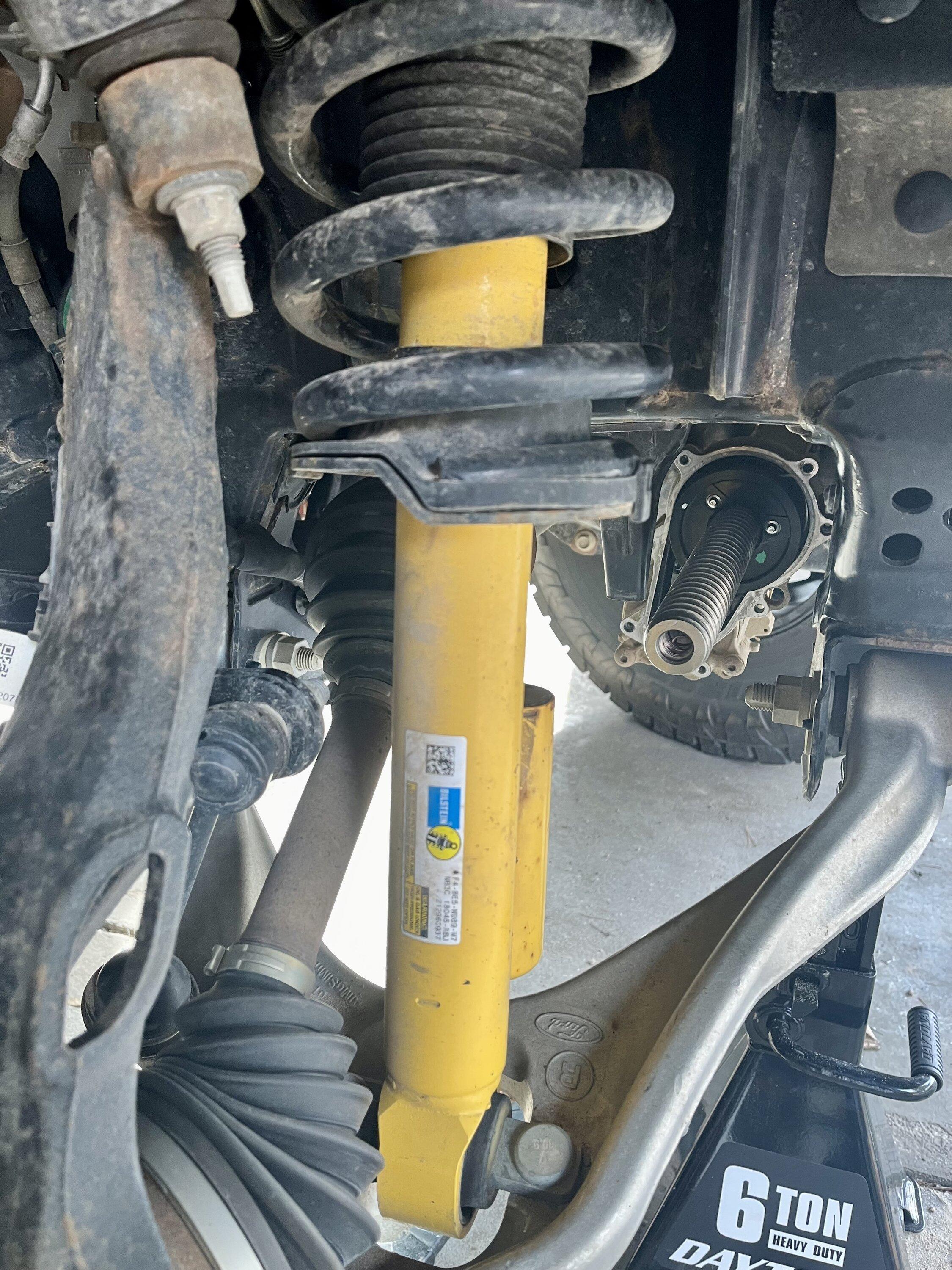 Ford Bronco 74weld stage 1 steering upgrade DIY install IMG_1133