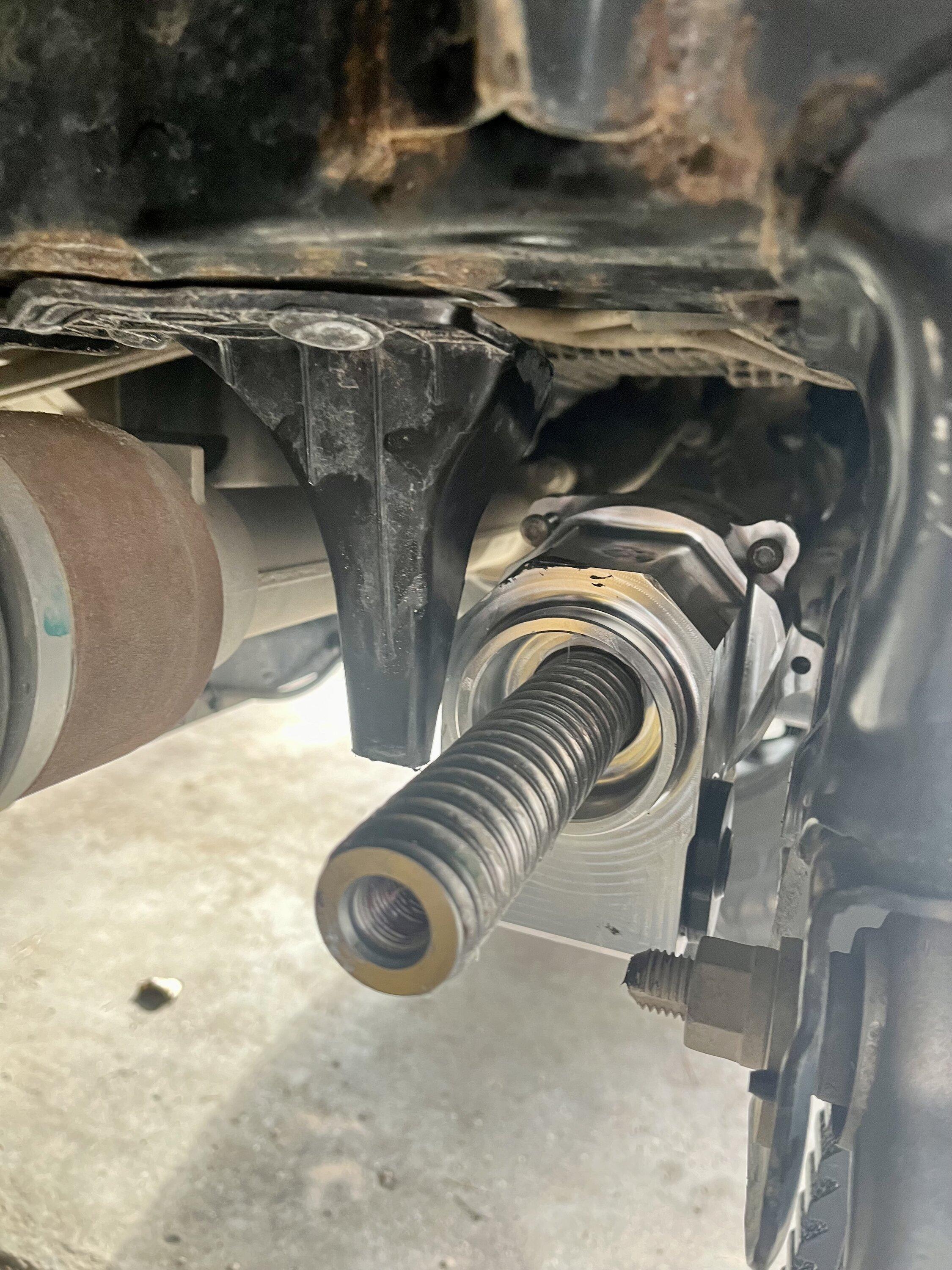 Ford Bronco 74weld stage 1 steering upgrade DIY install IMG_1135
